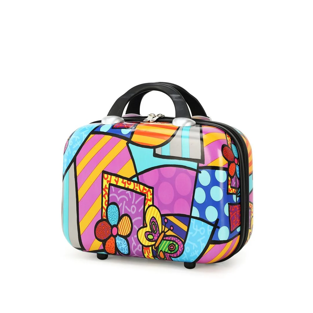 GREENWICH JUEGO DE MALETA DE CABINA + NECESER SMALL HEARTS - Image 2