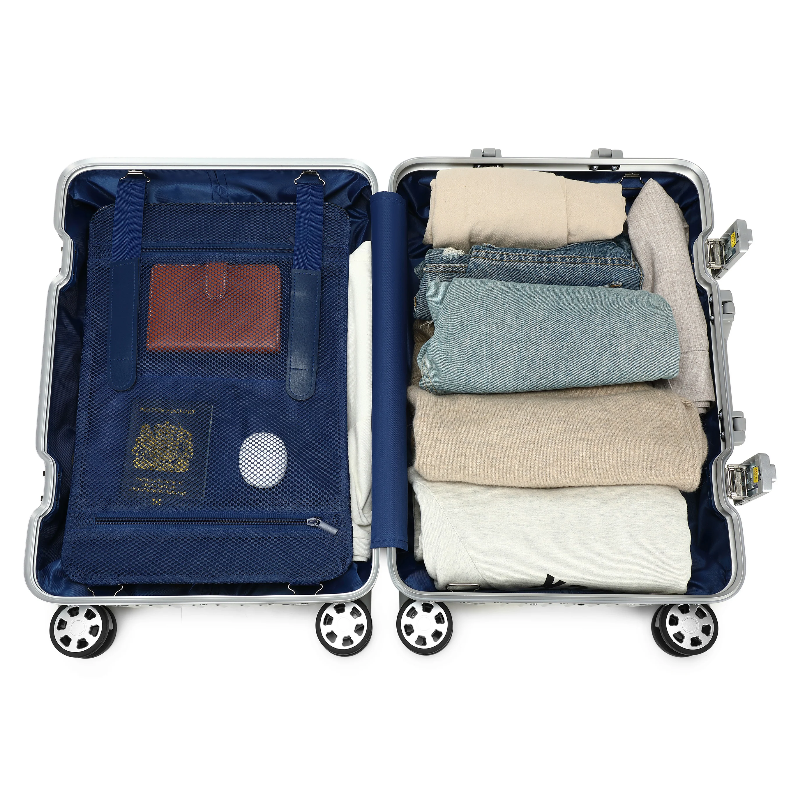 GREENWICH Maleta 100% ALUMINIO de cabina Paris 55CM - Image 15