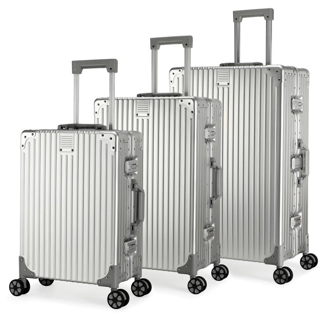 GREENWICH Maleta 100% ALUMINIO de cabina Praga 55CM - Image 5