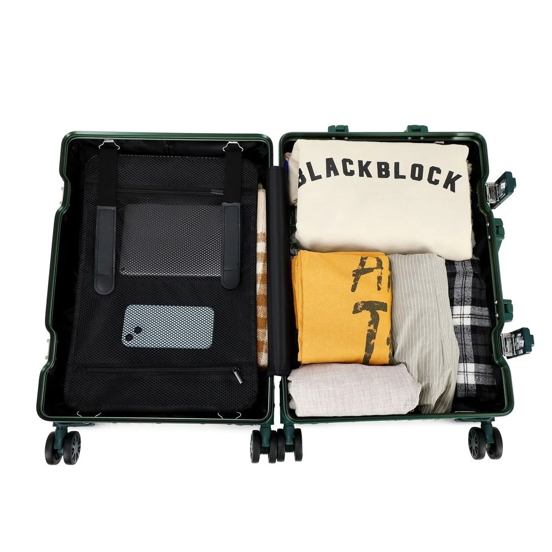 GREENWICH Maleta 100% ALUMINIO de cabina Praga 55CM - Image 9