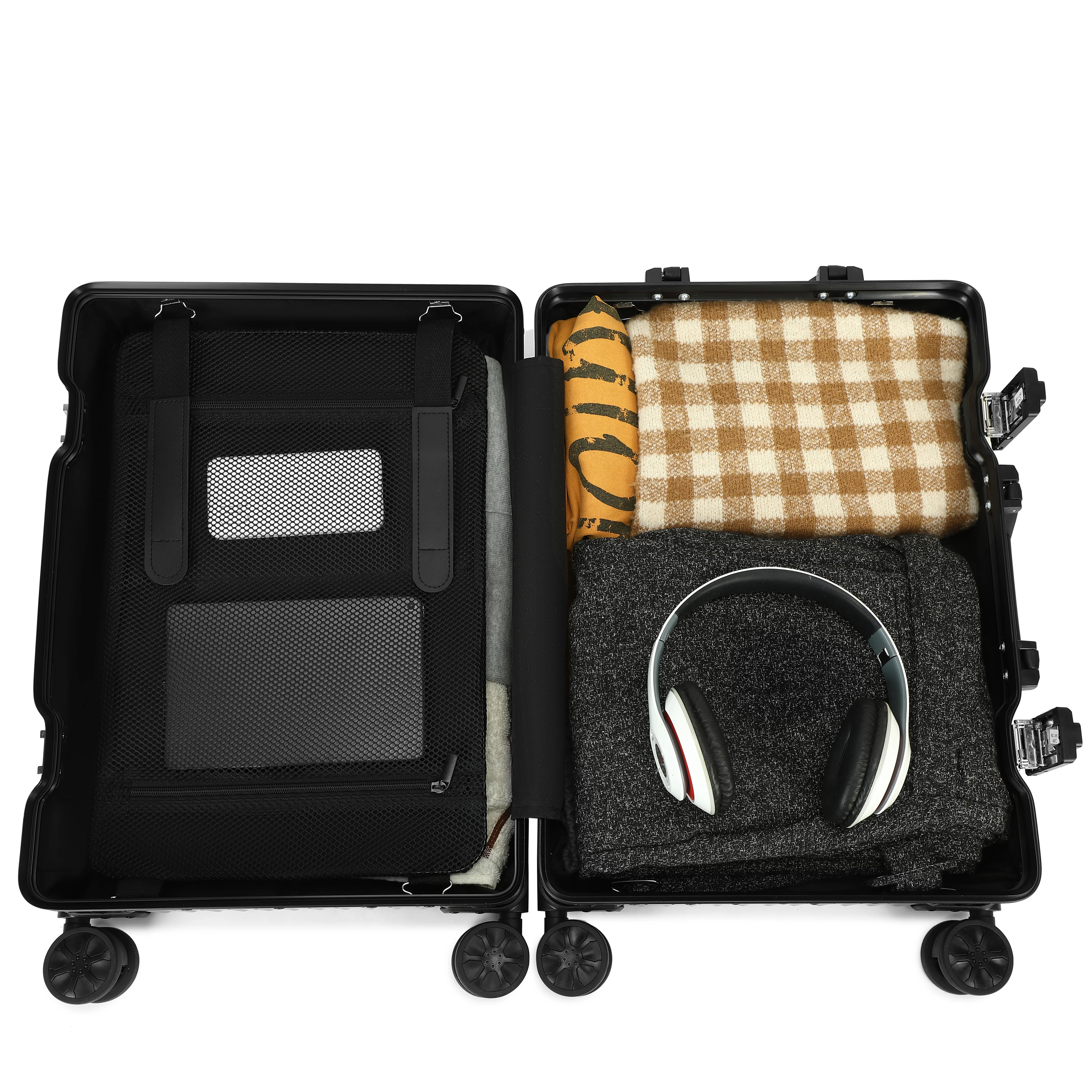 GREENWICH Maleta 100% ALUMINIO Praga Mediana 66.5cm - Image 13