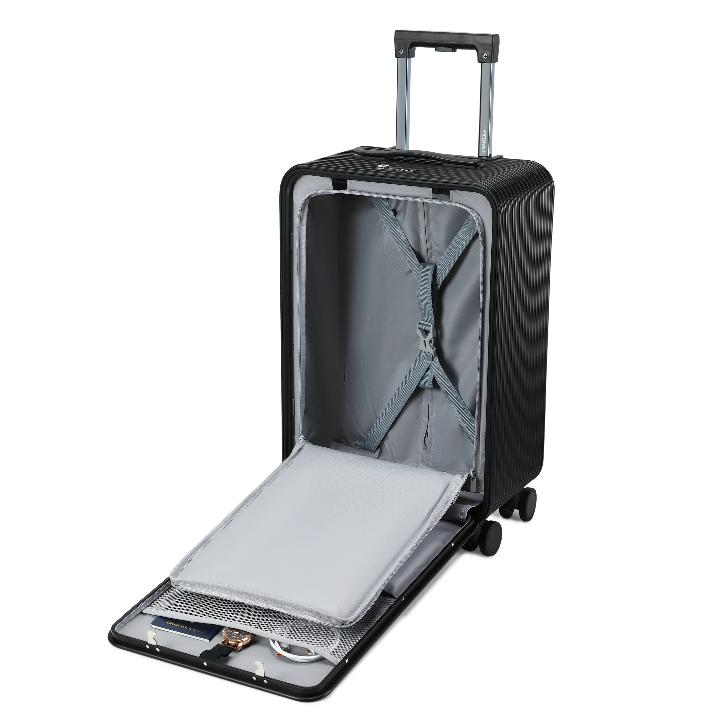 Maleta Easy Acces 100%  ALUMINIO TOKIO 57cm - Image 41