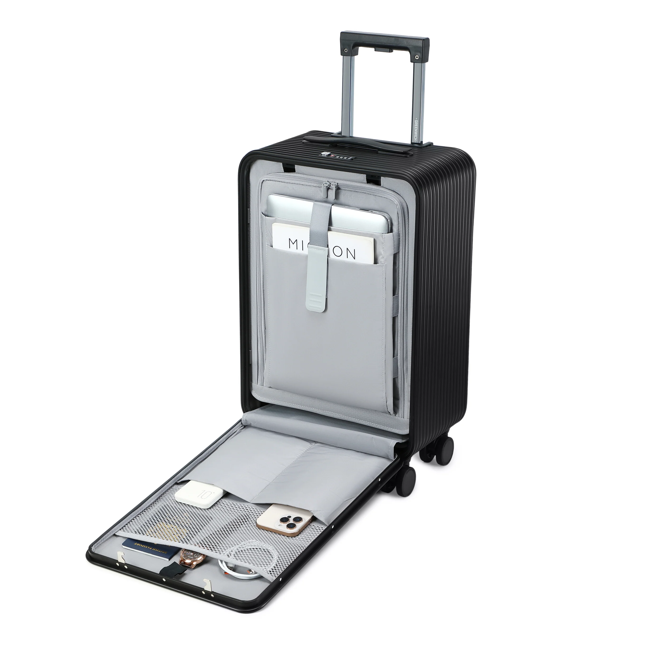 Maleta Easy Acces 100%  ALUMINIO TOKIO 57cm - Image 42