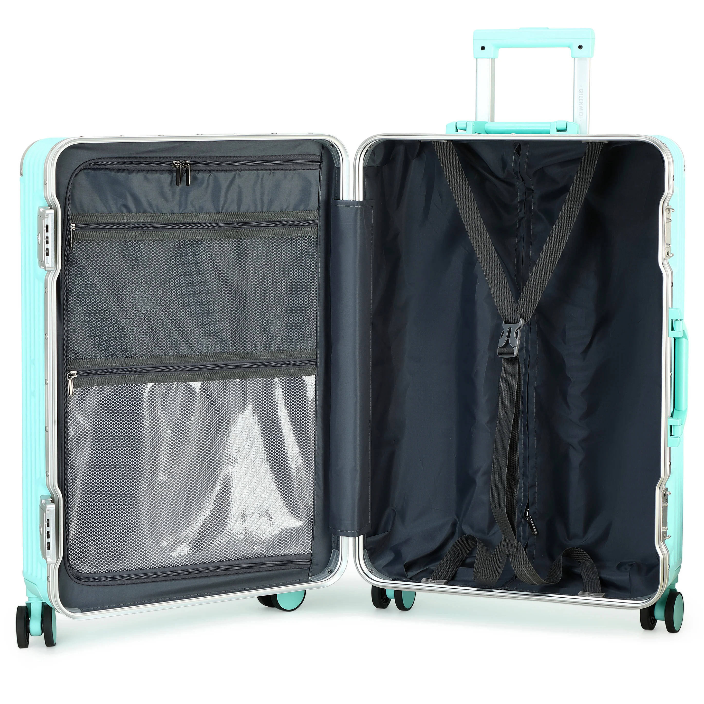 GREENWICH Maleta ALUMINIO FRAME DOHA 58cm - Image 37