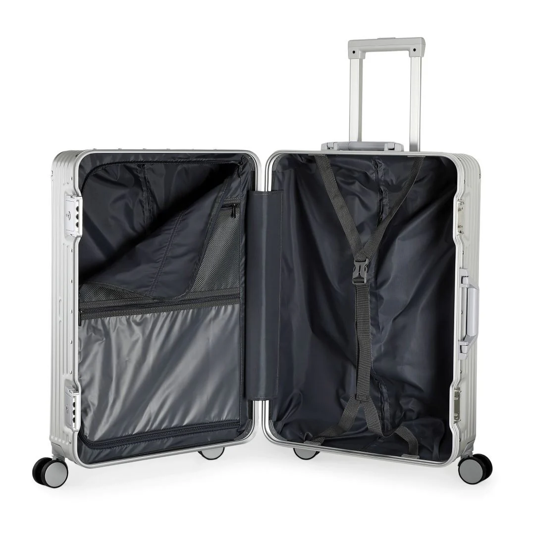 Greenwich Maleta ALUMINIO FRAME Cierre sin cremallera DOHA 78cm - Image 3