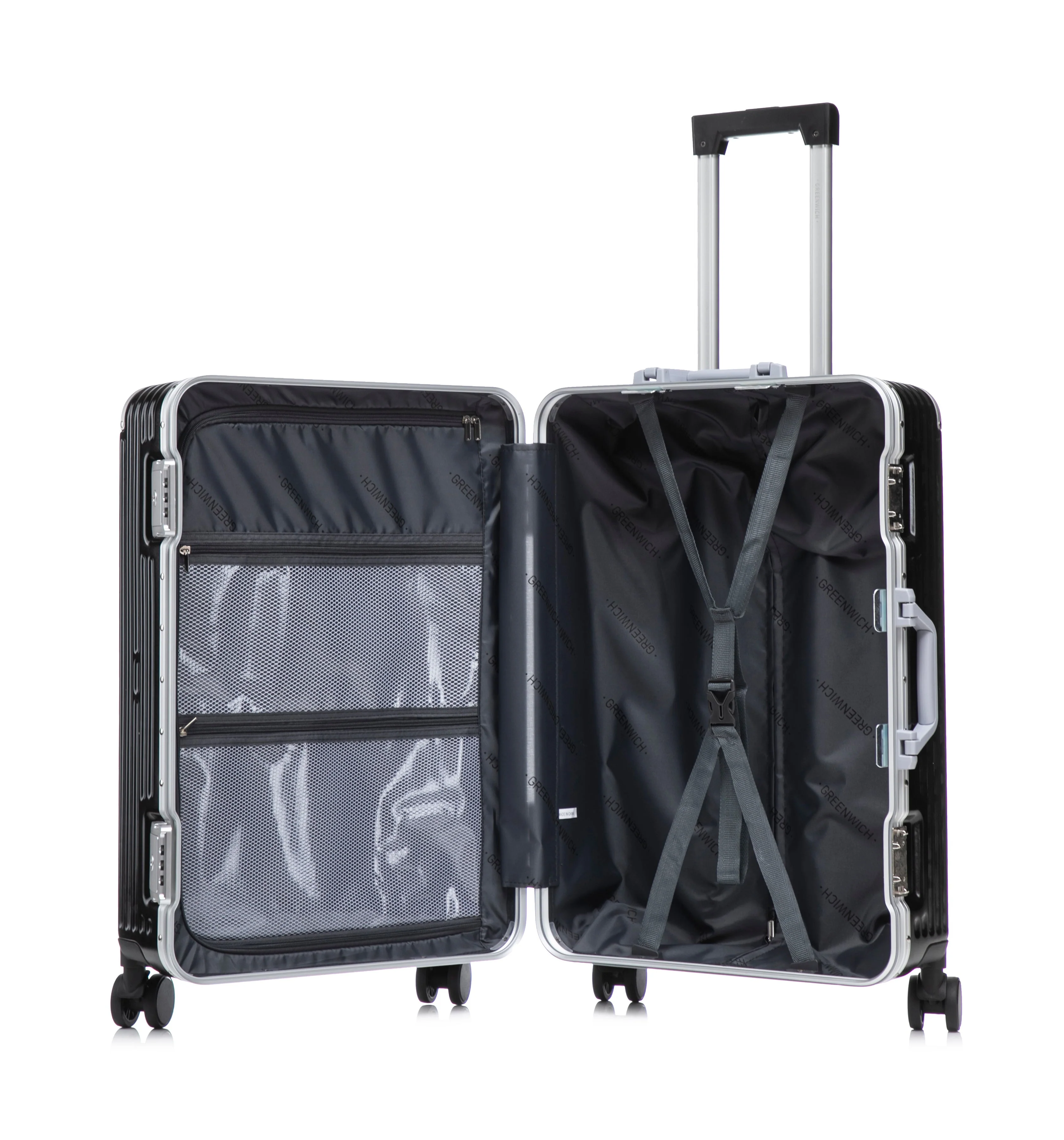 Greenwich Maleta ALUMINIO FRAME Cierre sin cremallera DOHA 78cm - Image 56