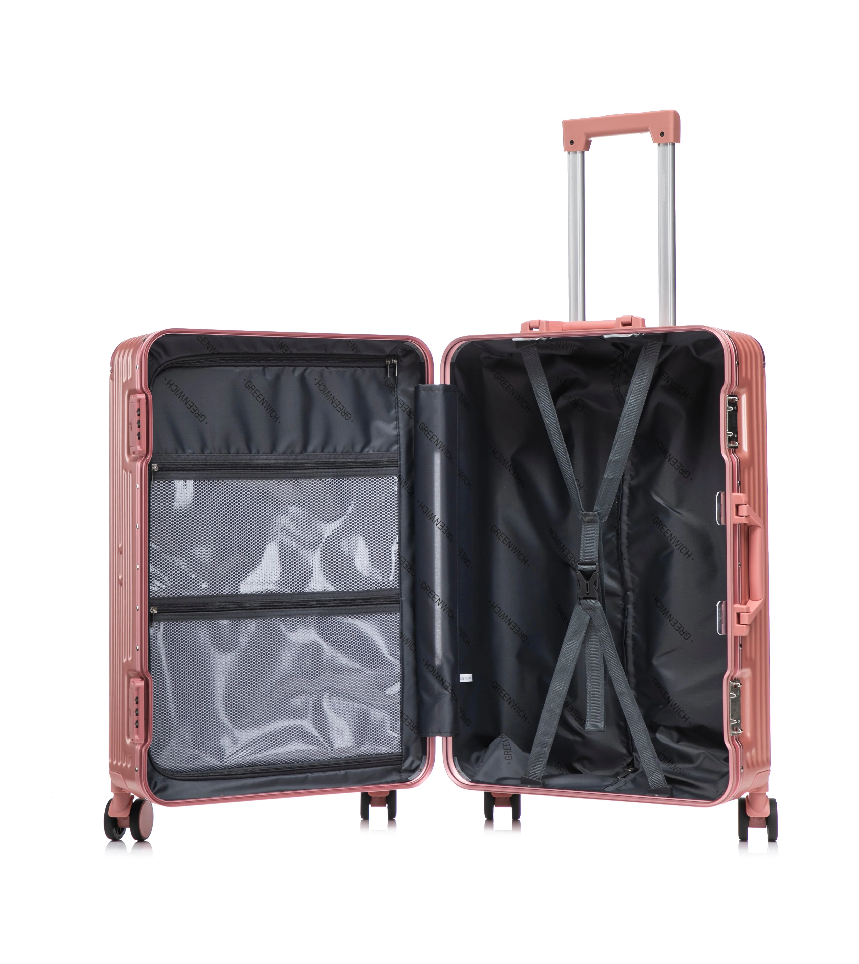 Greenwich Maleta ALUMINIO FRAME Cierre sin cremallera DOHA 78cm - Image 72