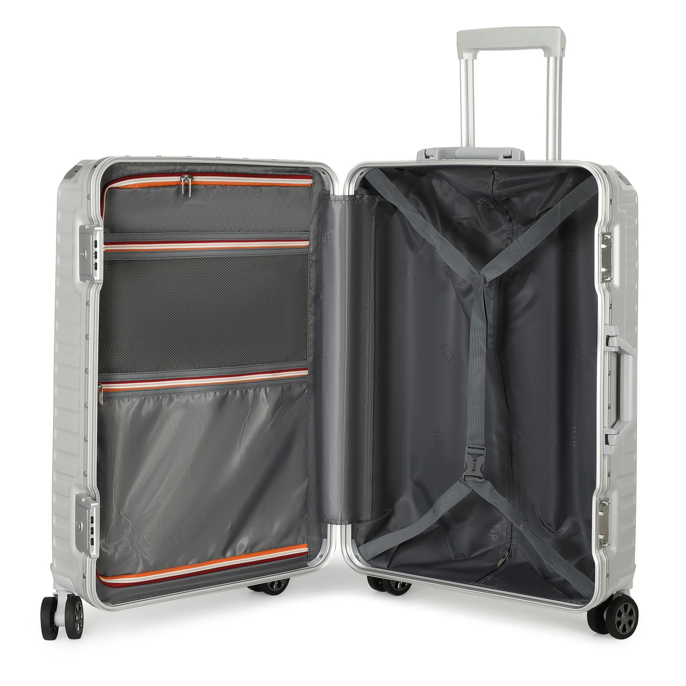 GREENWICH Maleta ALUMINIO FRAME MADRID 80cm - Image 4