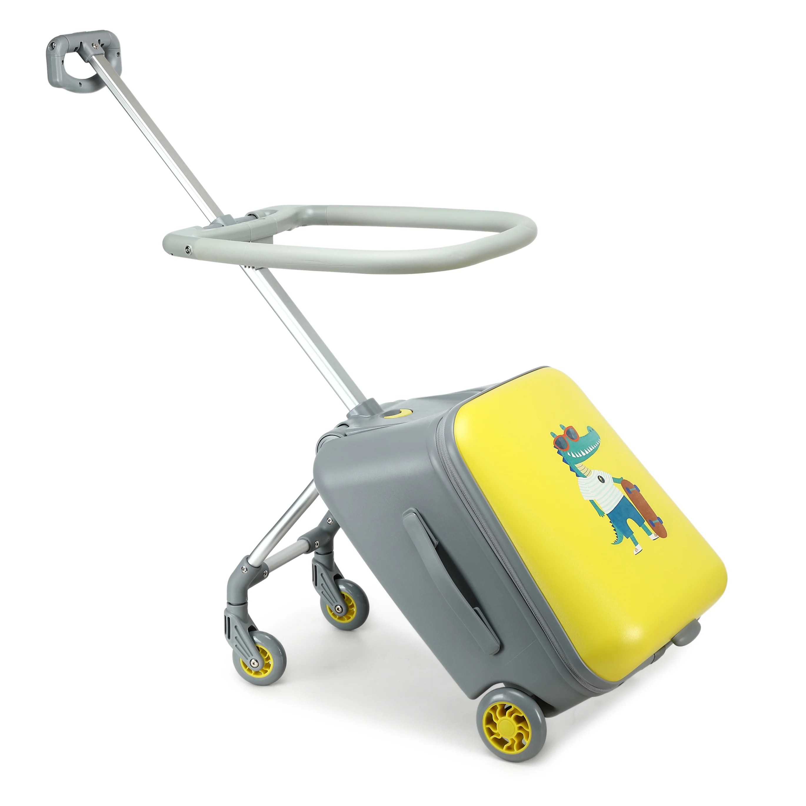 GREENWICH maleta con asiento infantil CROCODILE - Image 3