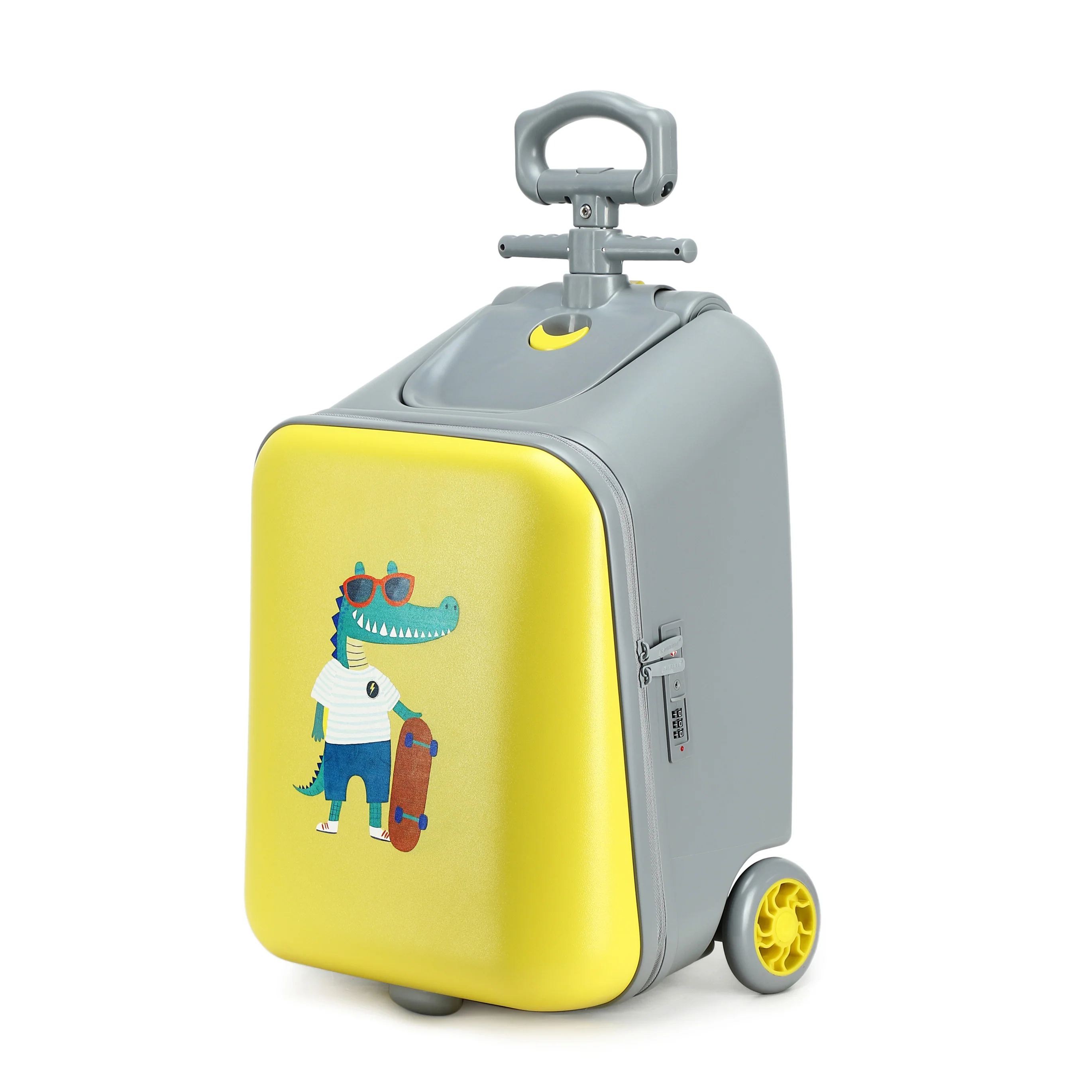 GREENWICH maleta con asiento infantil CROCODILE - Image 5
