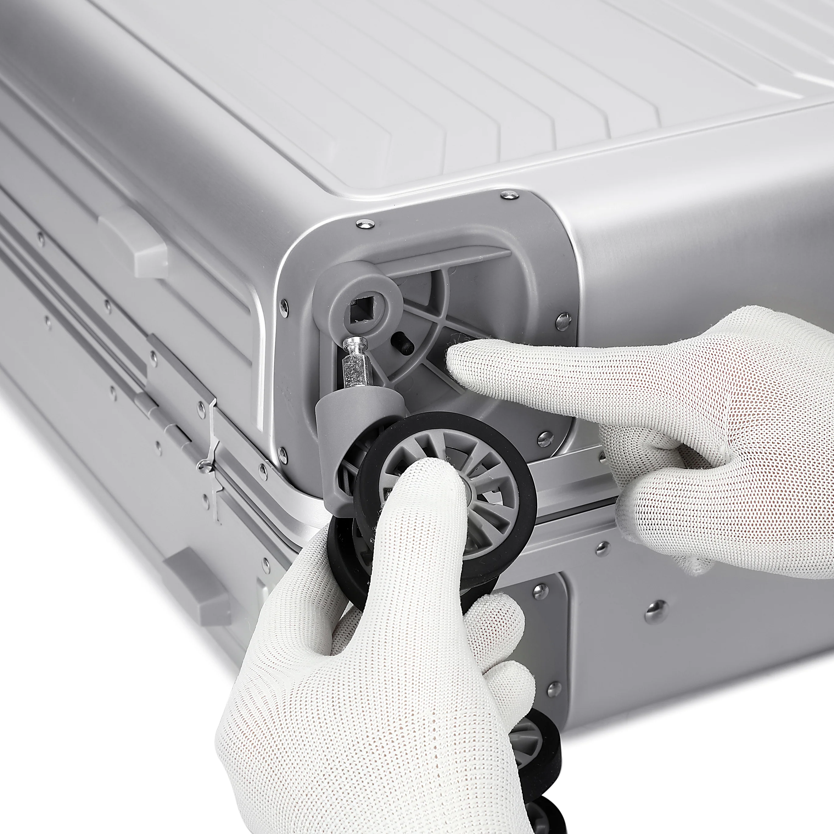 GREENWICH MALETA DE CABINA 100% ALUMINIO TURIN SILVER - Image 18