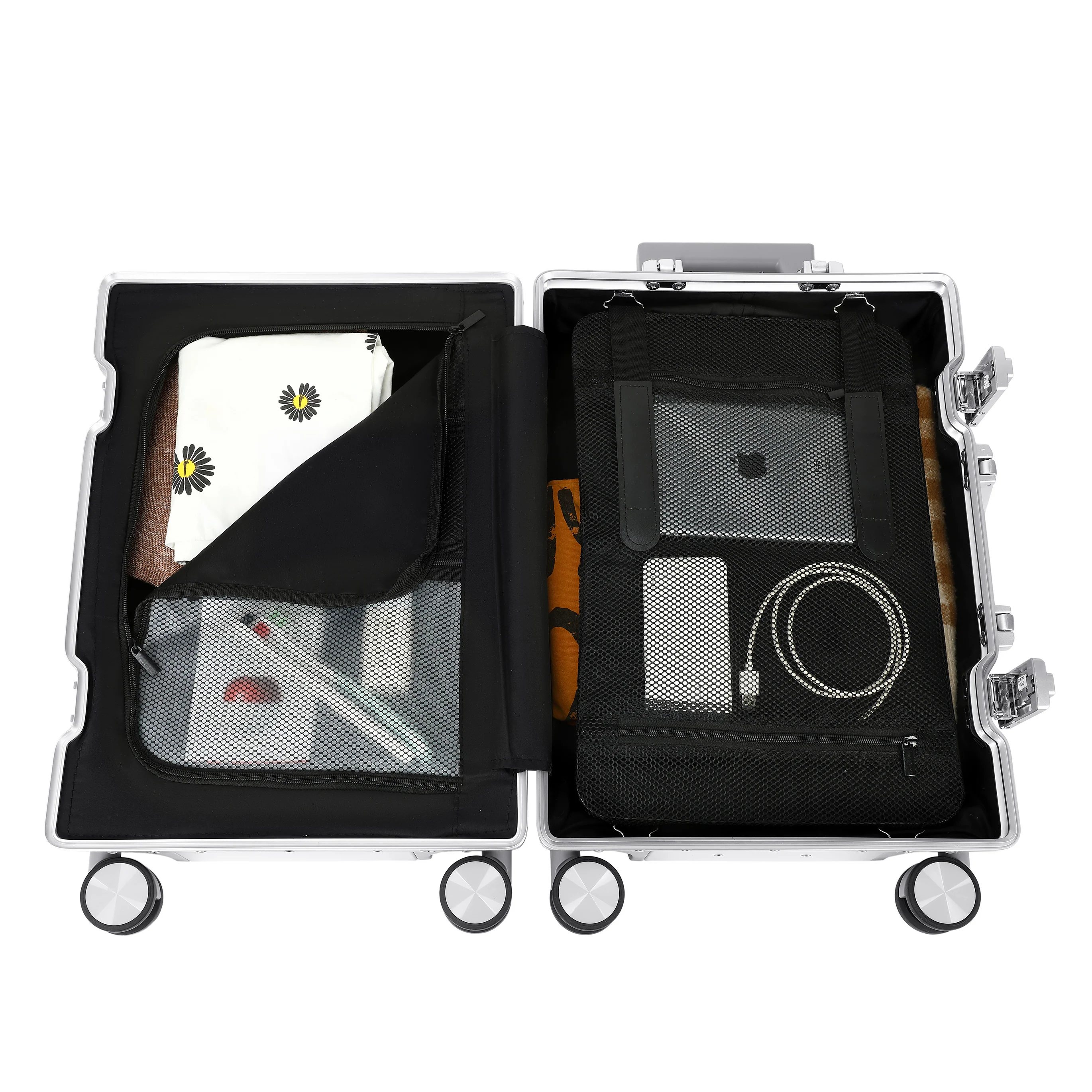 GREENWICH Maleta de cabina de Aluminio MIAMI 55cm - Image 11