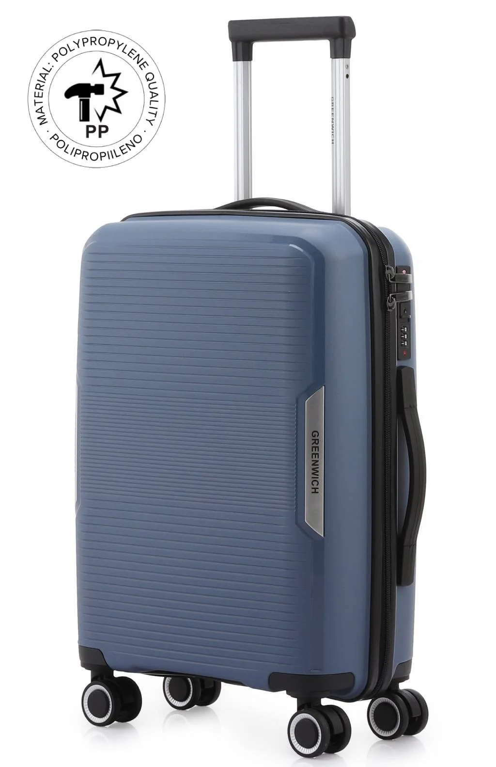 GREENWICH MALETA DE CABINA DE POLIPROPILENO TOKIO 56CM