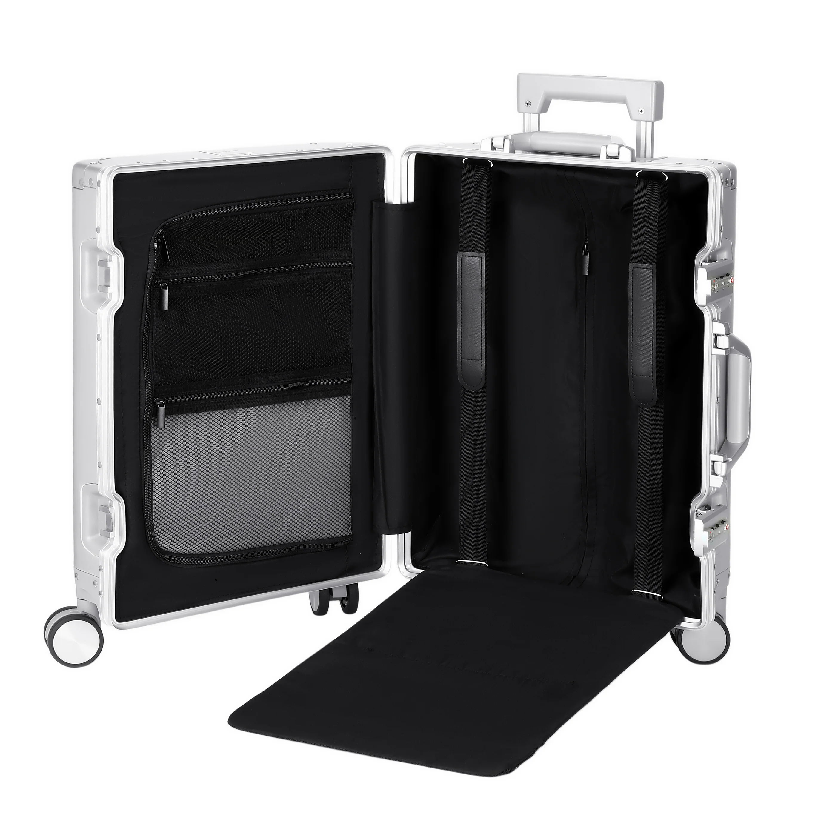 GREENWICH Maleta Grande de Aluminio MIAMI 77cm - Image 8