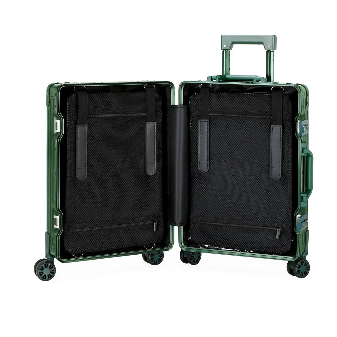 GREENWICH Maleta 100% ALUMINIO de cabina Praga 55CM - Image 8