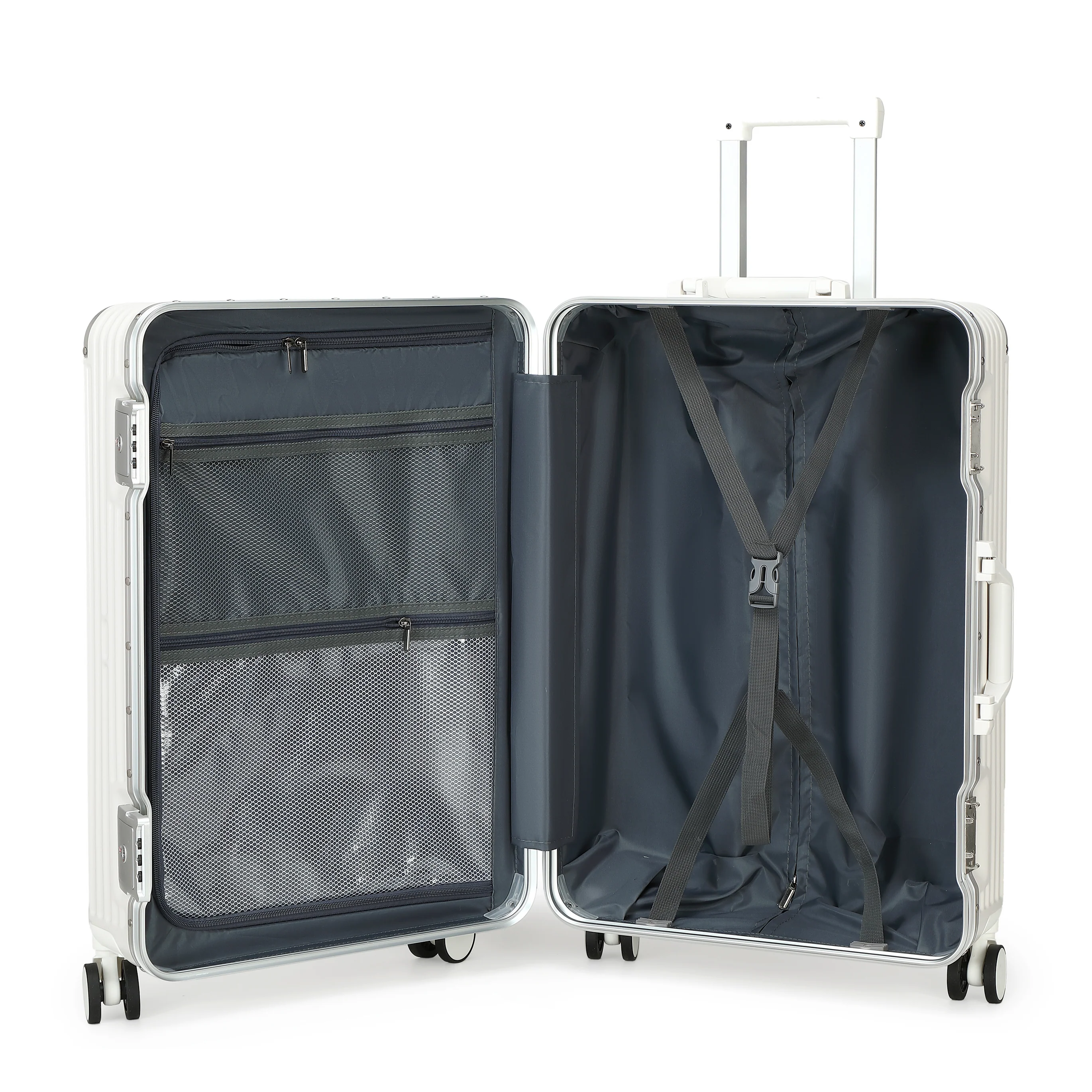 GREENWICH Set de Maletas ALUMINIO FRAME 55cm/69cm/78cm DOHA - Image 48
