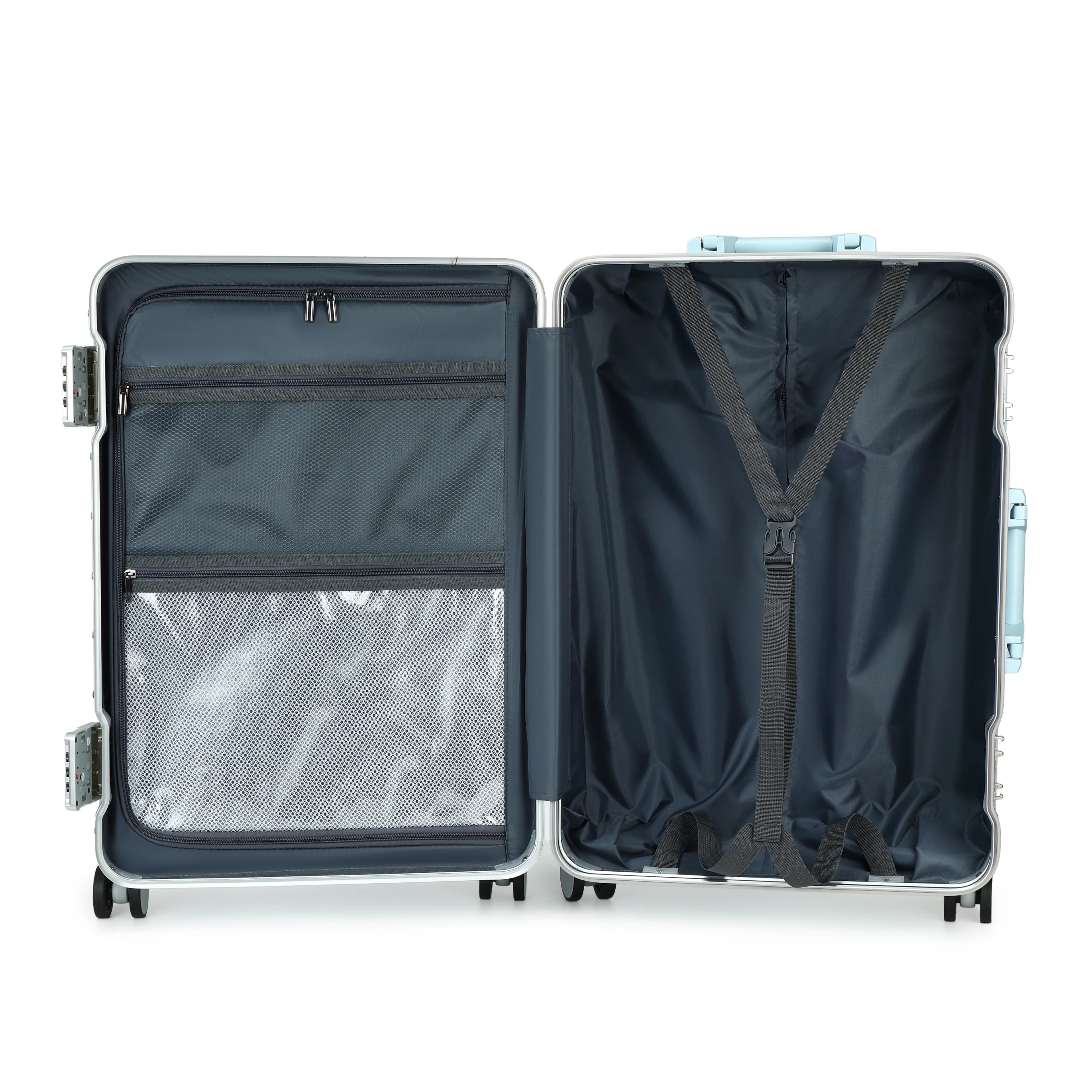 GREENWICH Set de Maletas ALUMINIO FRAME 55cm/69cm/78cm DOHA - Image 55