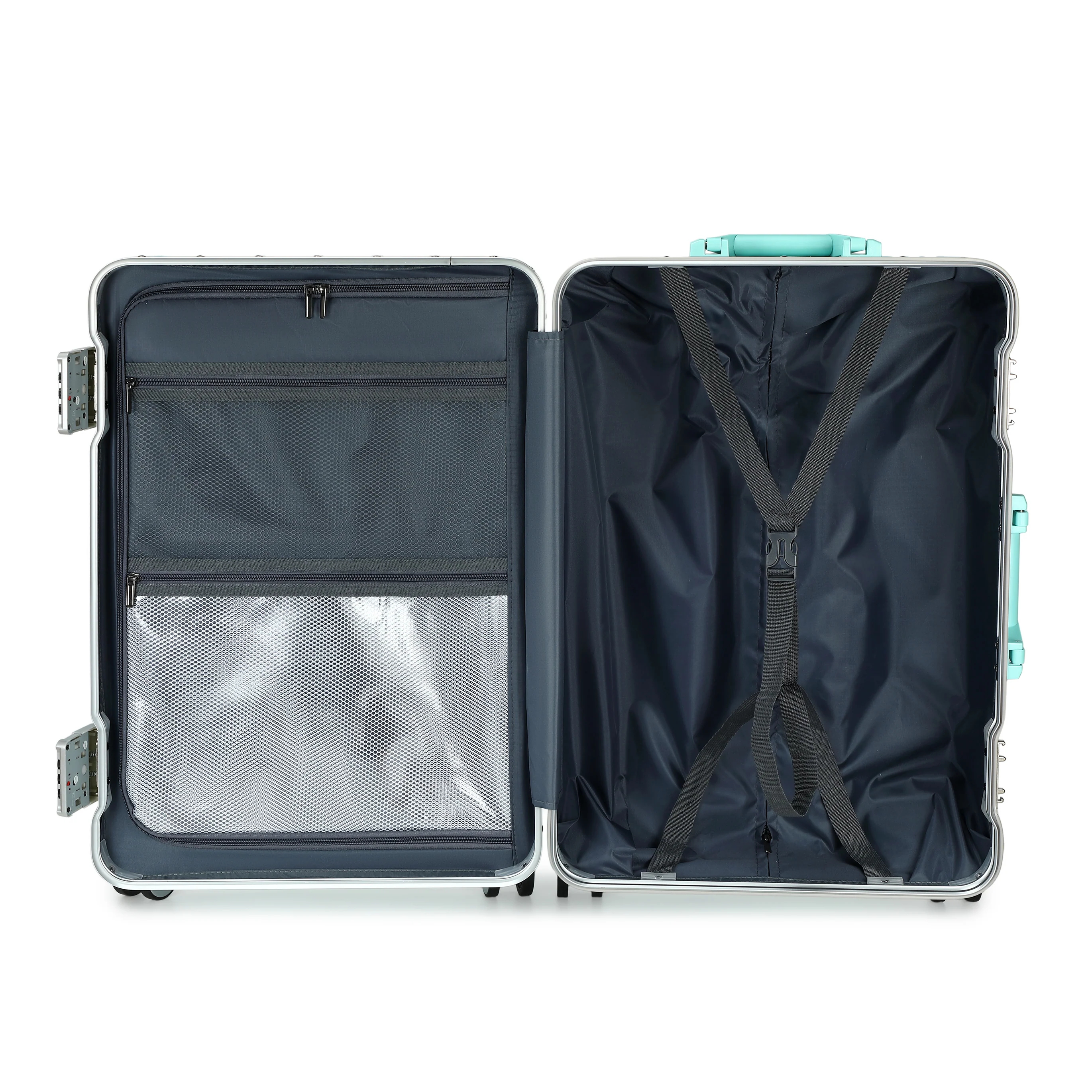 GREENWICH Set de Maletas ALUMINIO FRAME 55cm/69cm/78cm DOHA - Image 65