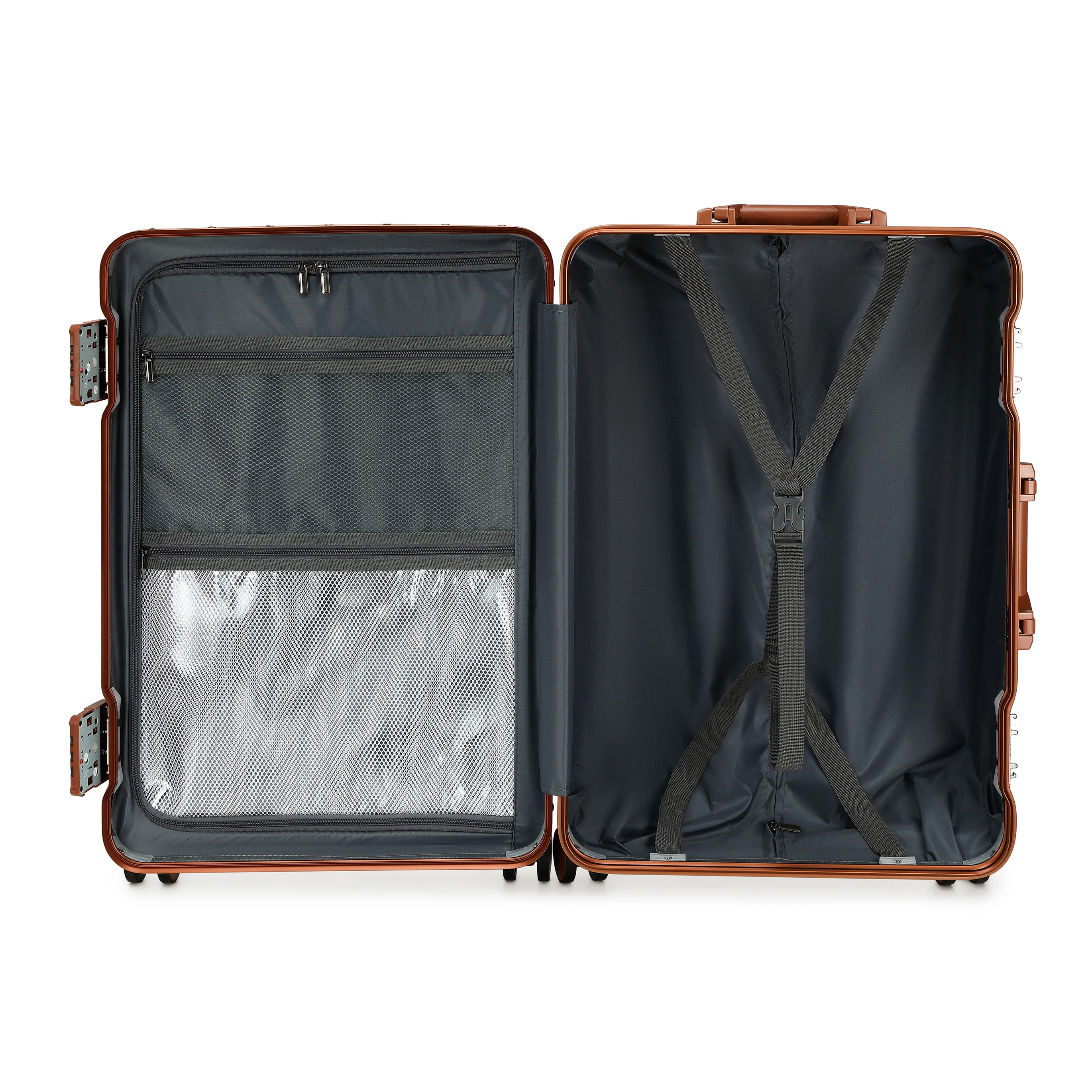 GREENWICH Set de Maletas ALUMINIO FRAME 55cm/69cm/78cm DOHA - Image 75