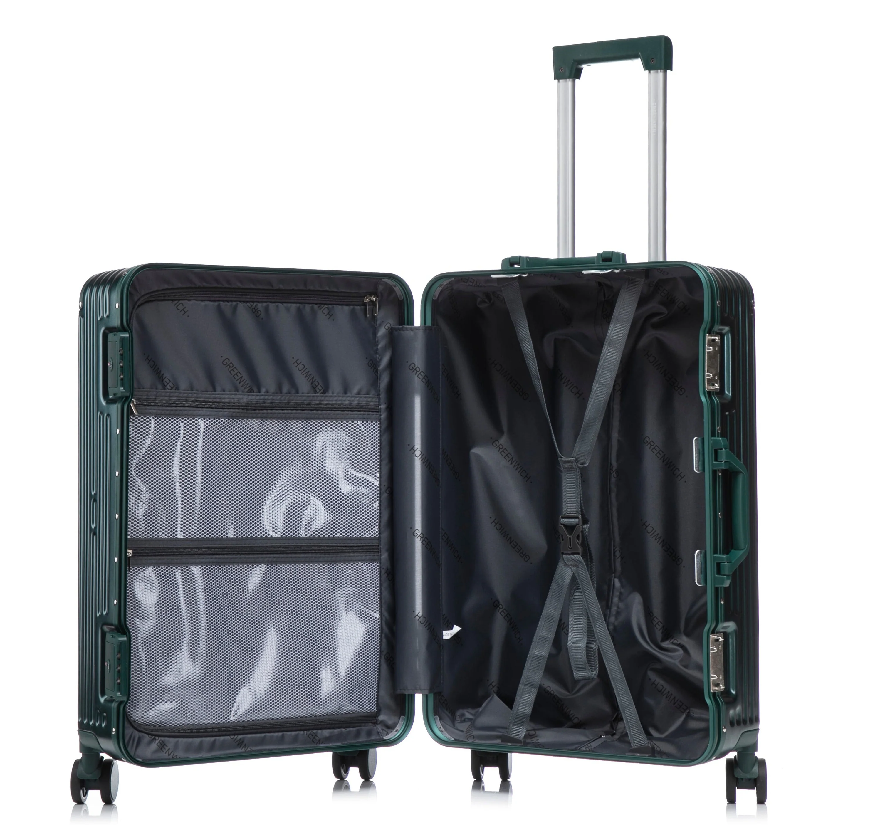 GREENWICH Set de Maletas ALUMINIO FRAME 58cm/69cm/78cm DOHA - Image 105