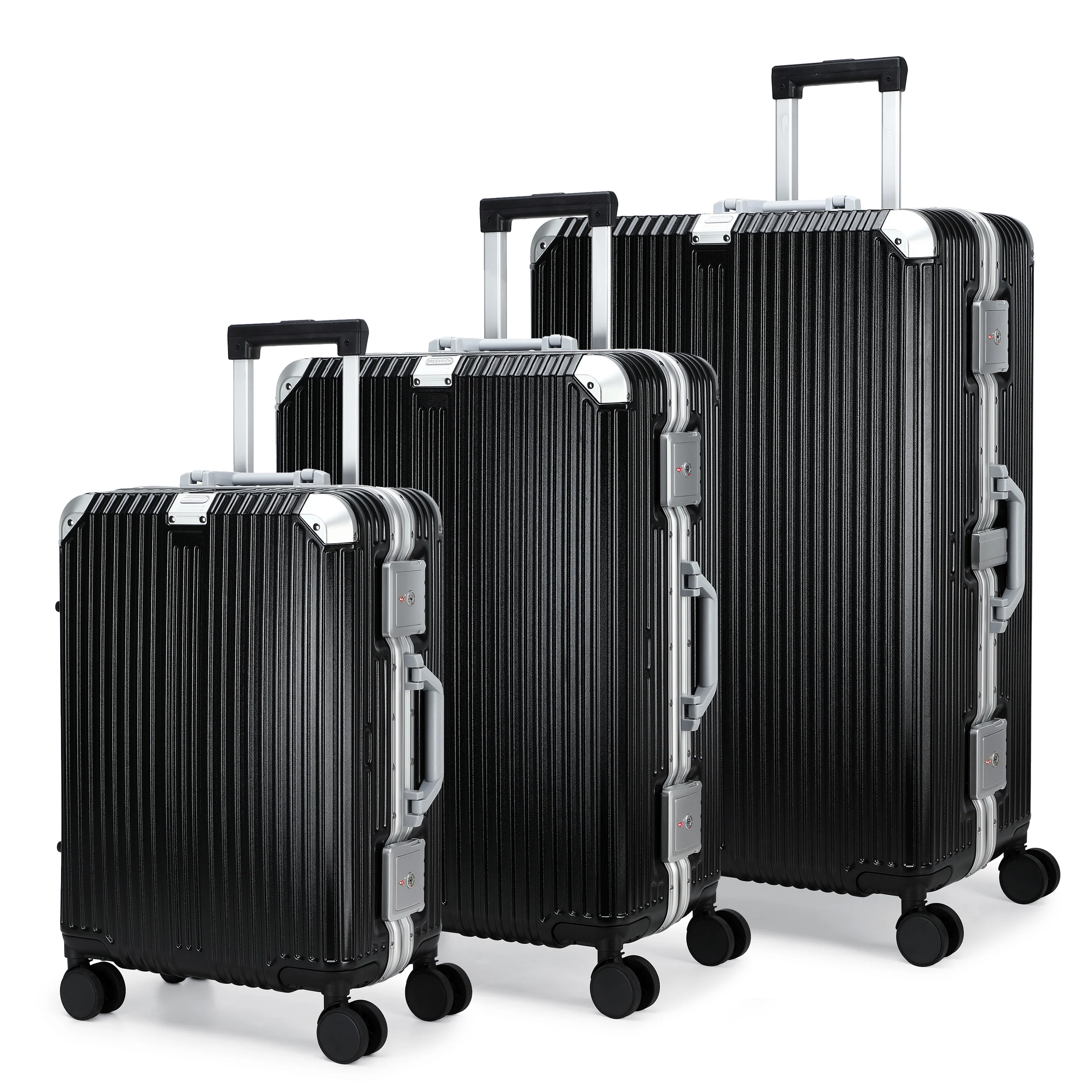 GREENWICH Set de Maletas ALUMINIO FRAME 58cm/69cm/78cm DOHA - Image 65