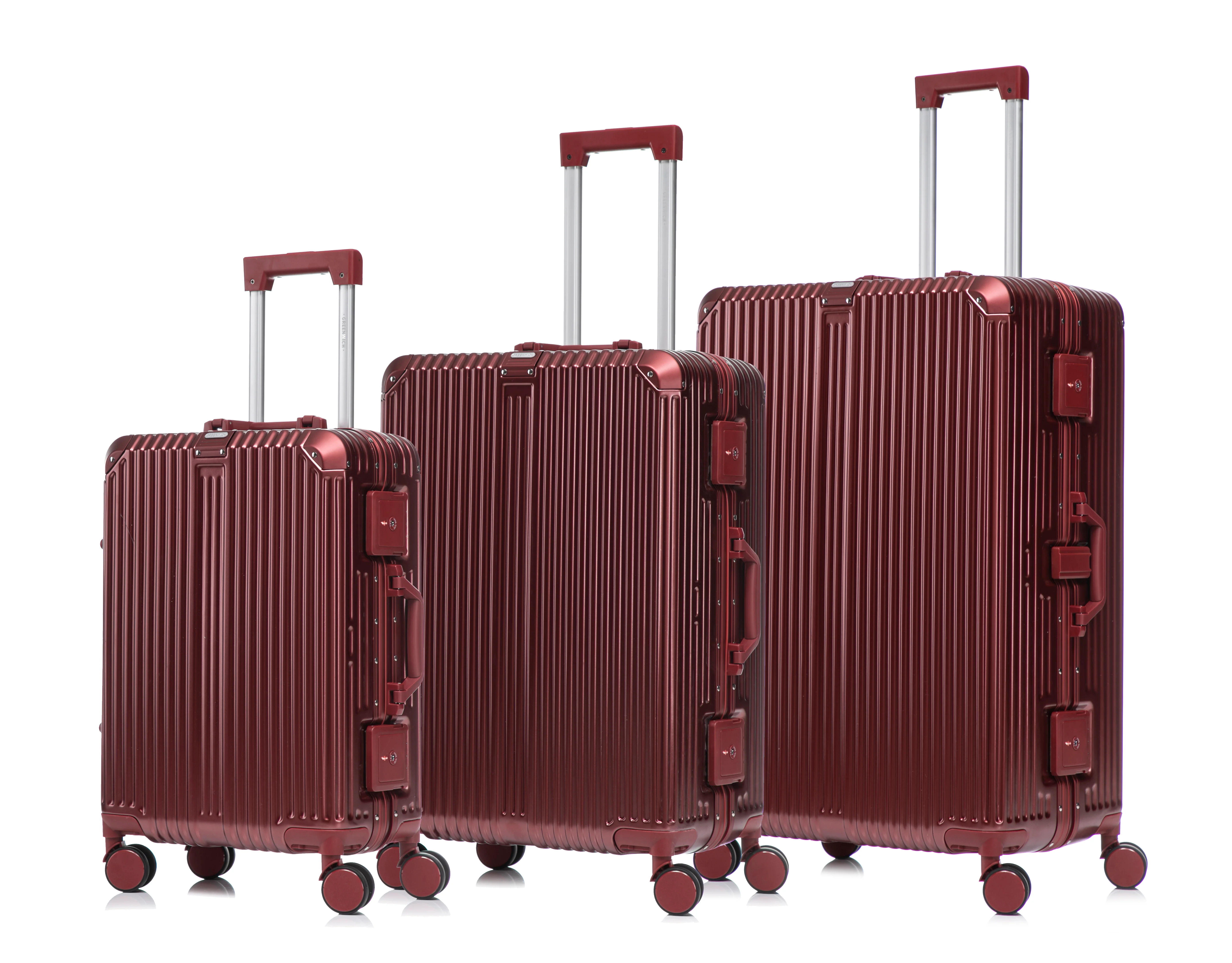 GREENWICH Set de Maletas ALUMINIO FRAME 58cm/69cm/78cm DOHA - Image 80