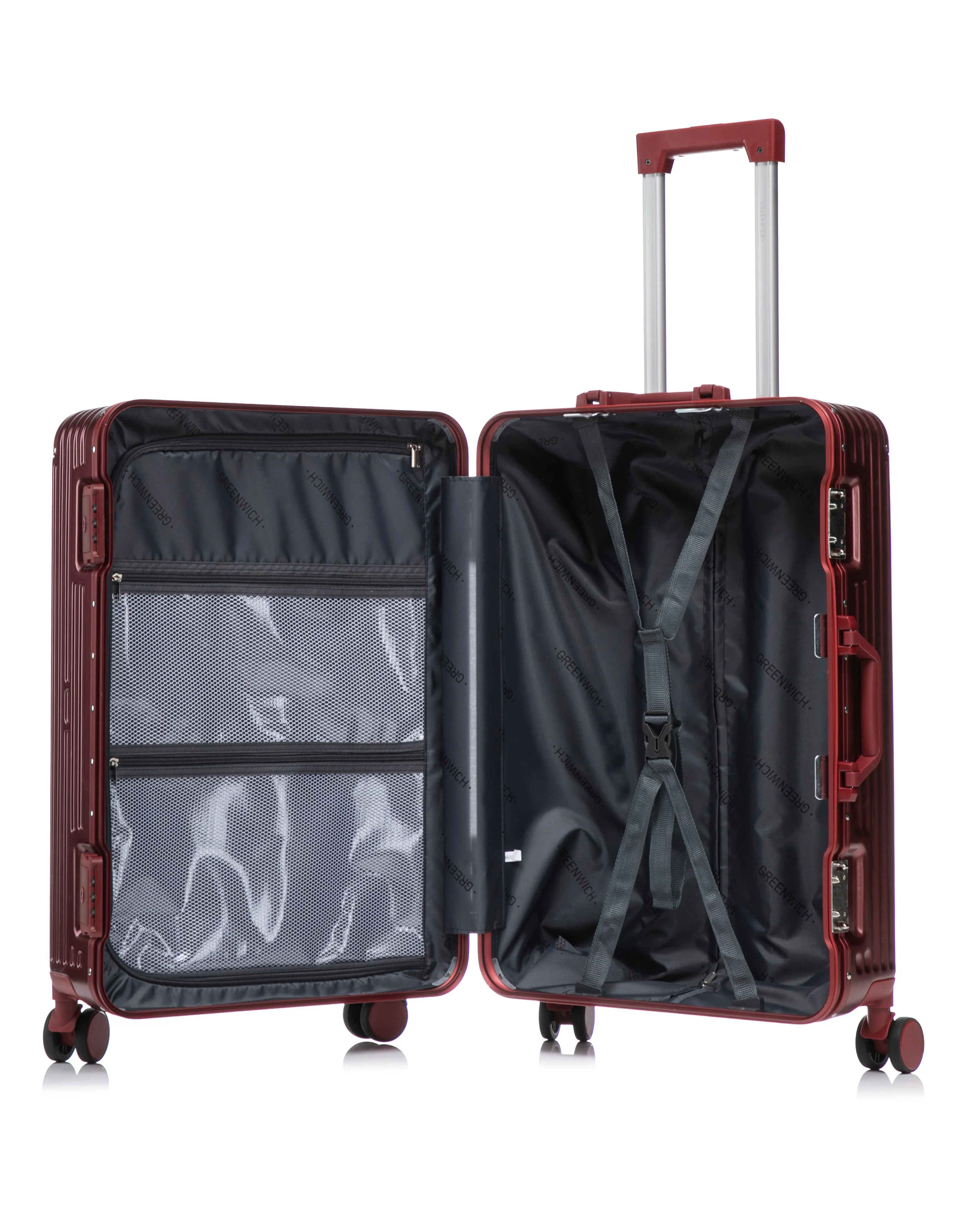 GREENWICH Set de Maletas ALUMINIO FRAME 58cm/69cm/78cm DOHA - Image 85