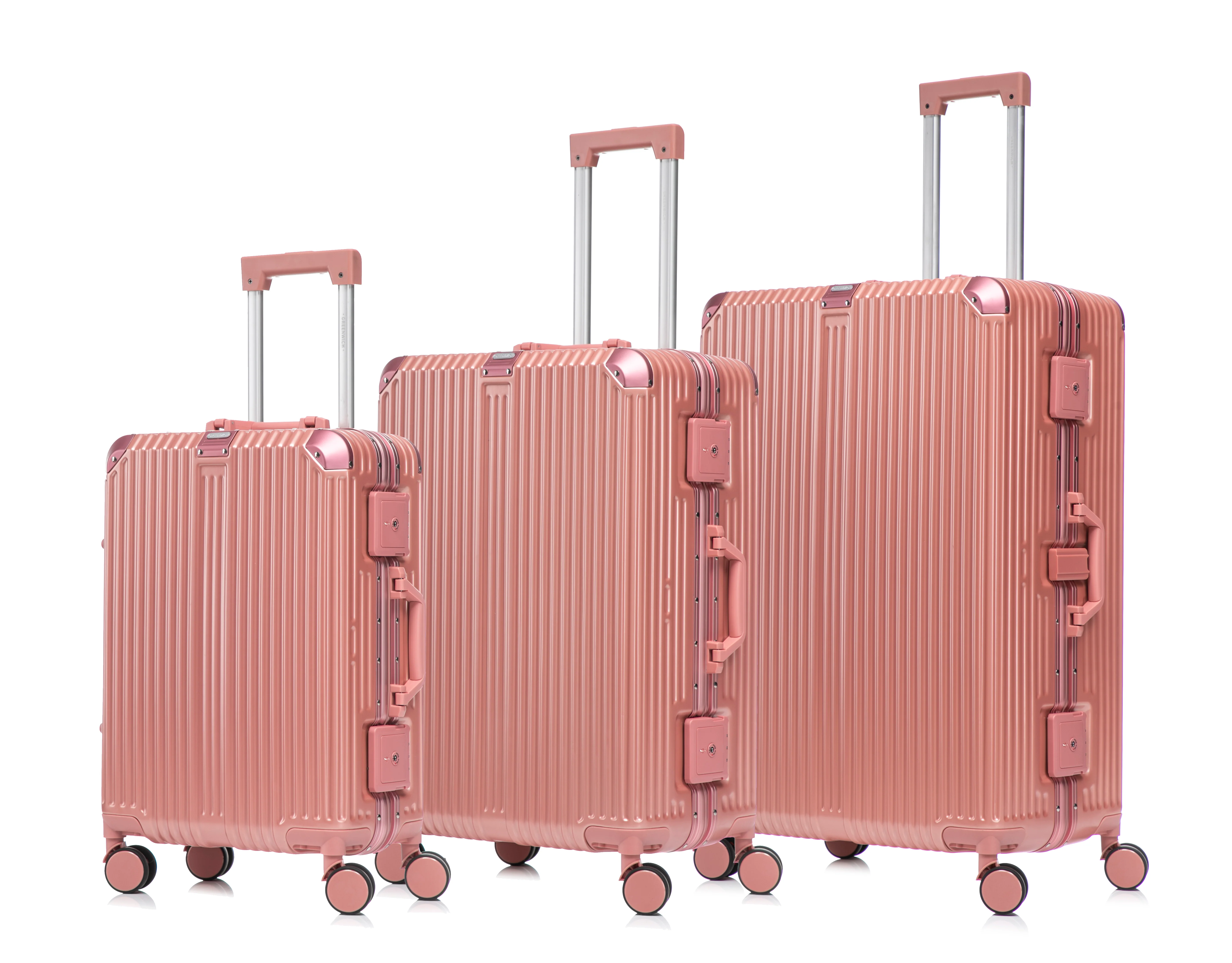 GREENWICH Set de Maletas ALUMINIO FRAME 58cm/69cm/78cm DOHA - Image 90