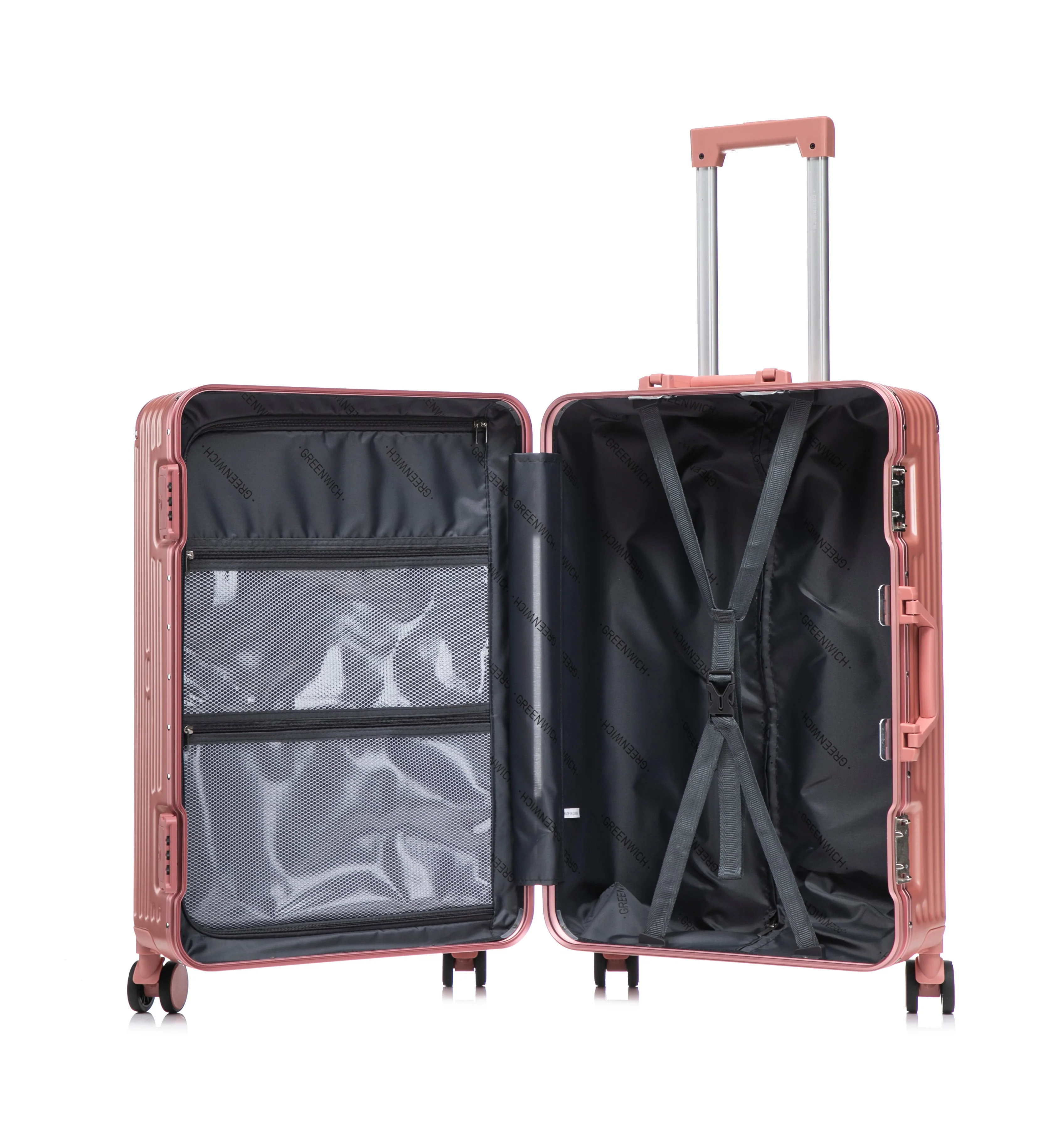GREENWICH Set de Maletas ALUMINIO FRAME 58cm/69cm/78cm DOHA - Image 95