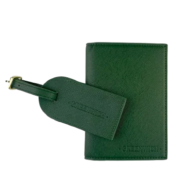 GREENWICH set funda de pasaporte + identificador de maleta - Image 10