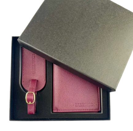 GREENWICH set funda de pasaporte + identificador de maleta - Image 17