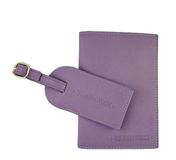 GREENWICH set funda de pasaporte + identificador de maleta - Image 33