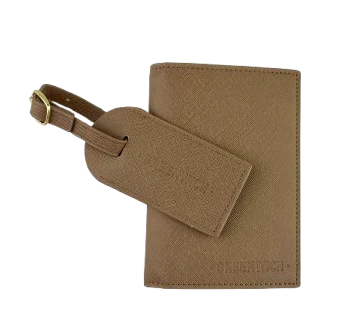 GREENWICH set funda de pasaporte + identificador de maleta - Image 37
