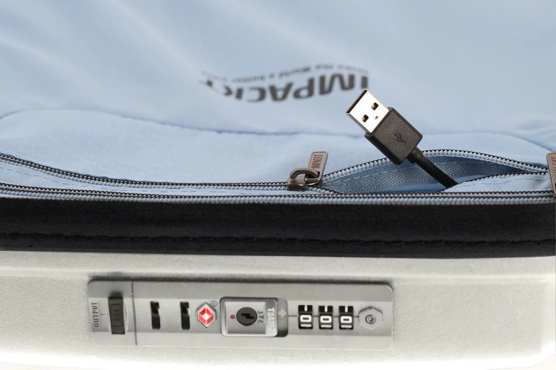IP1 IMPACKT MALETA DE CABINA CON USB PORT 55CM - Image 65