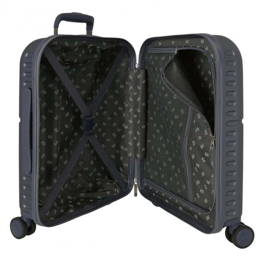 Juego de maletas Pepe Jeans Kay azul marino rígidas 55-70cm - Image 2