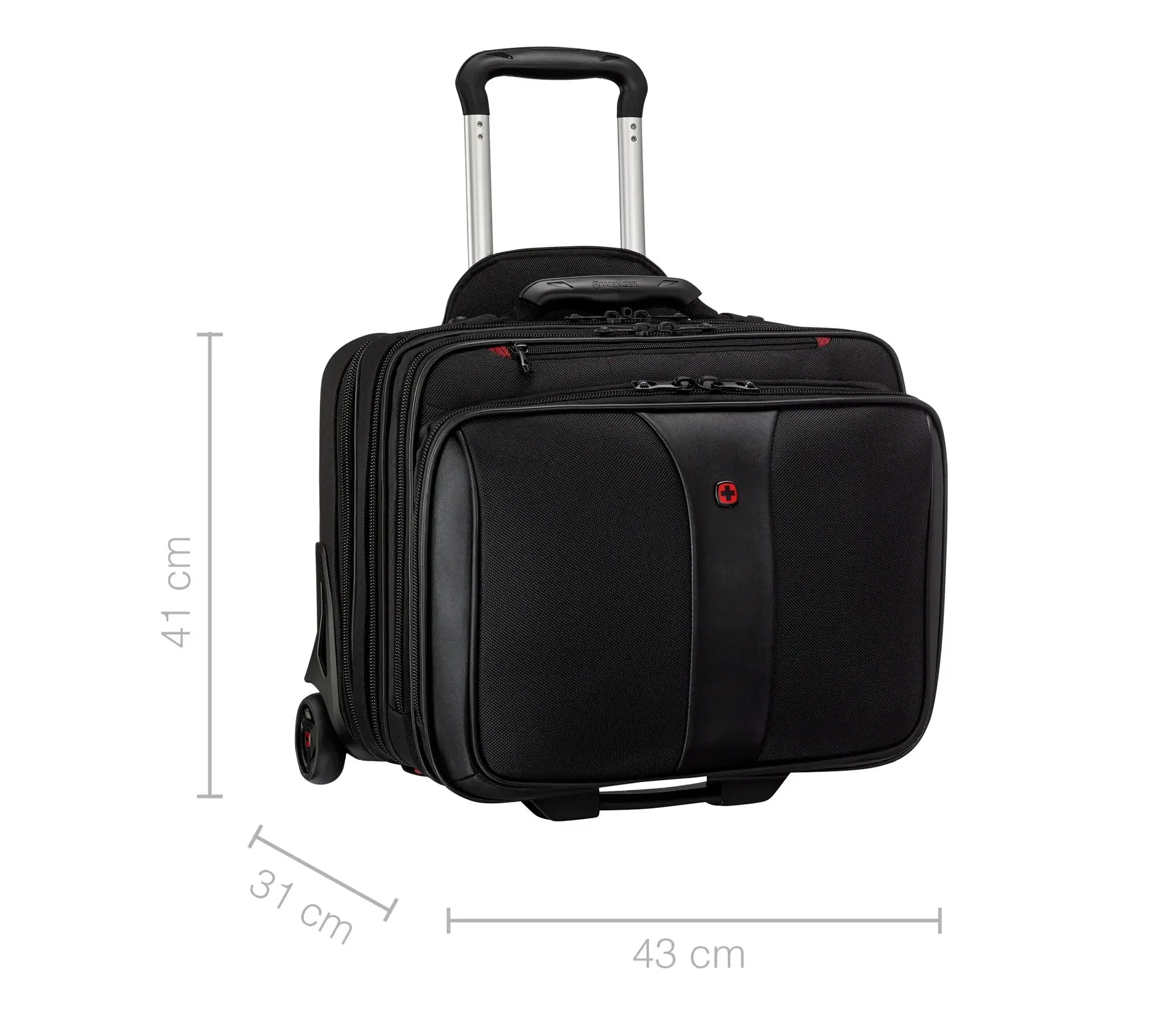 WENGER Set de equipaje de negocios de 2 piezas con Comp-U-Roller PATRIOT - Image 15