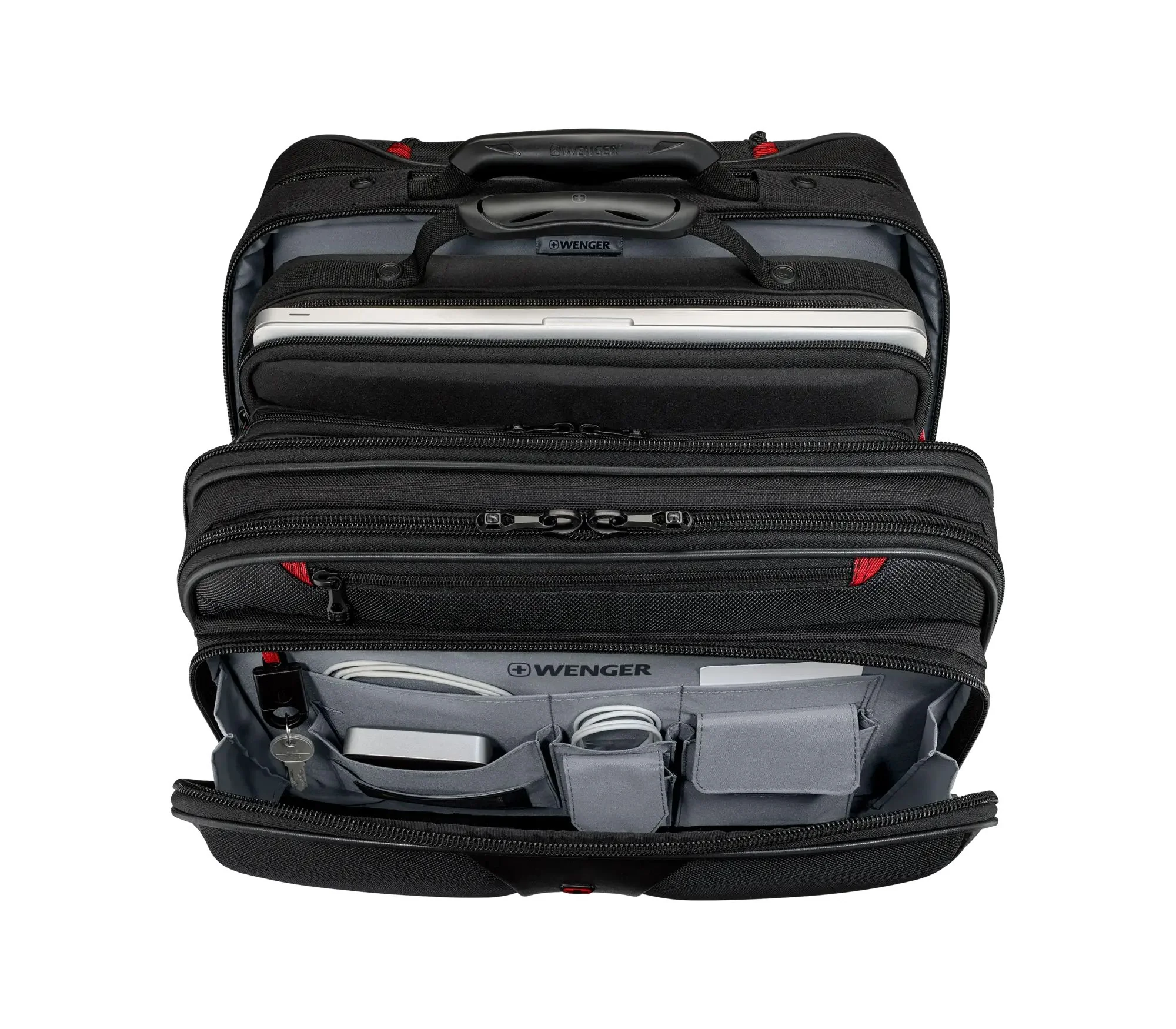 WENGER Set de equipaje de negocios de 2 piezas con Comp-U-Roller PATRIOT - Image 7