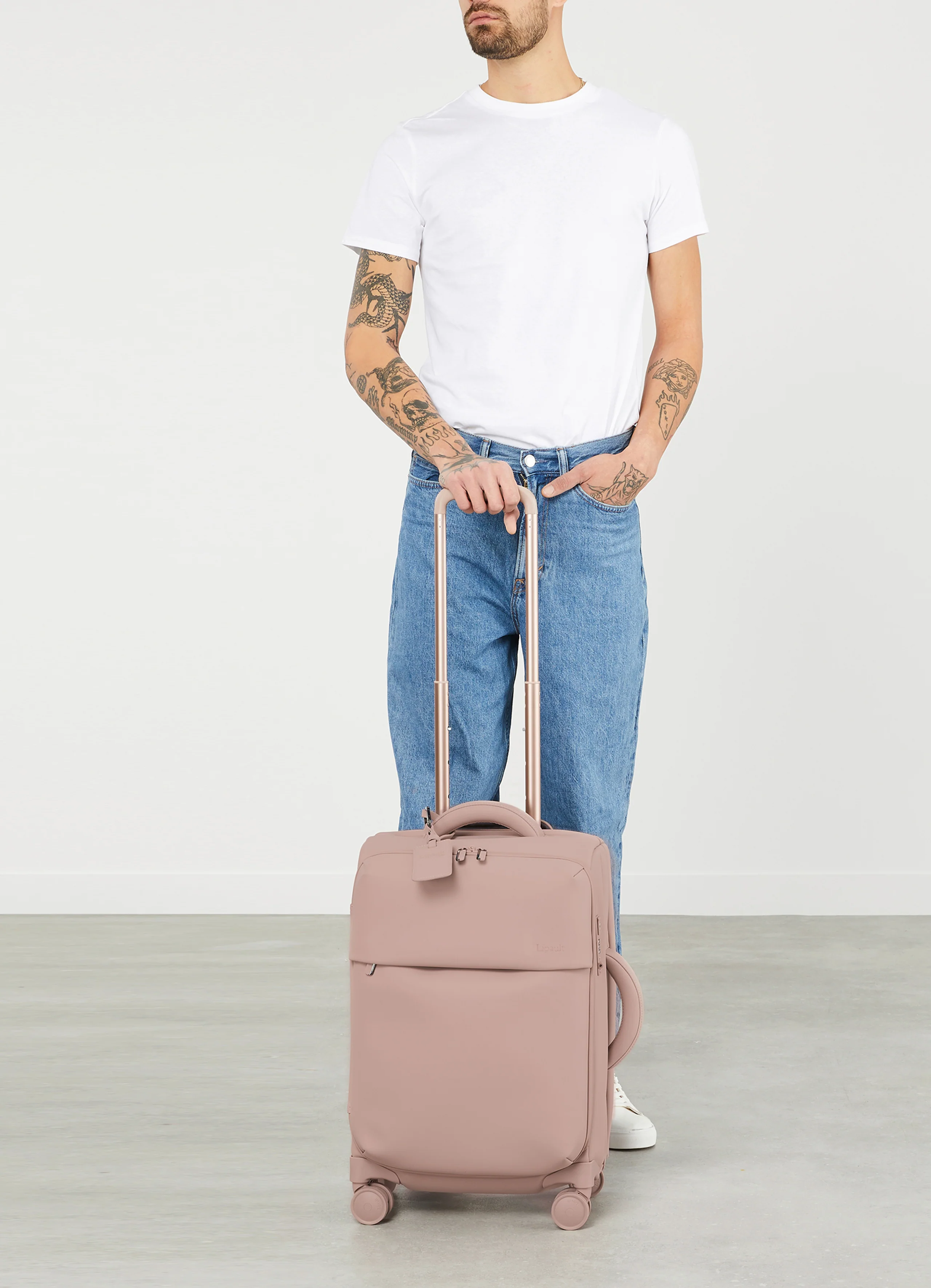LIPAULT maleta de cabina 55cm LOST IN BERLIN 2.0 Rose quartz - Image 11