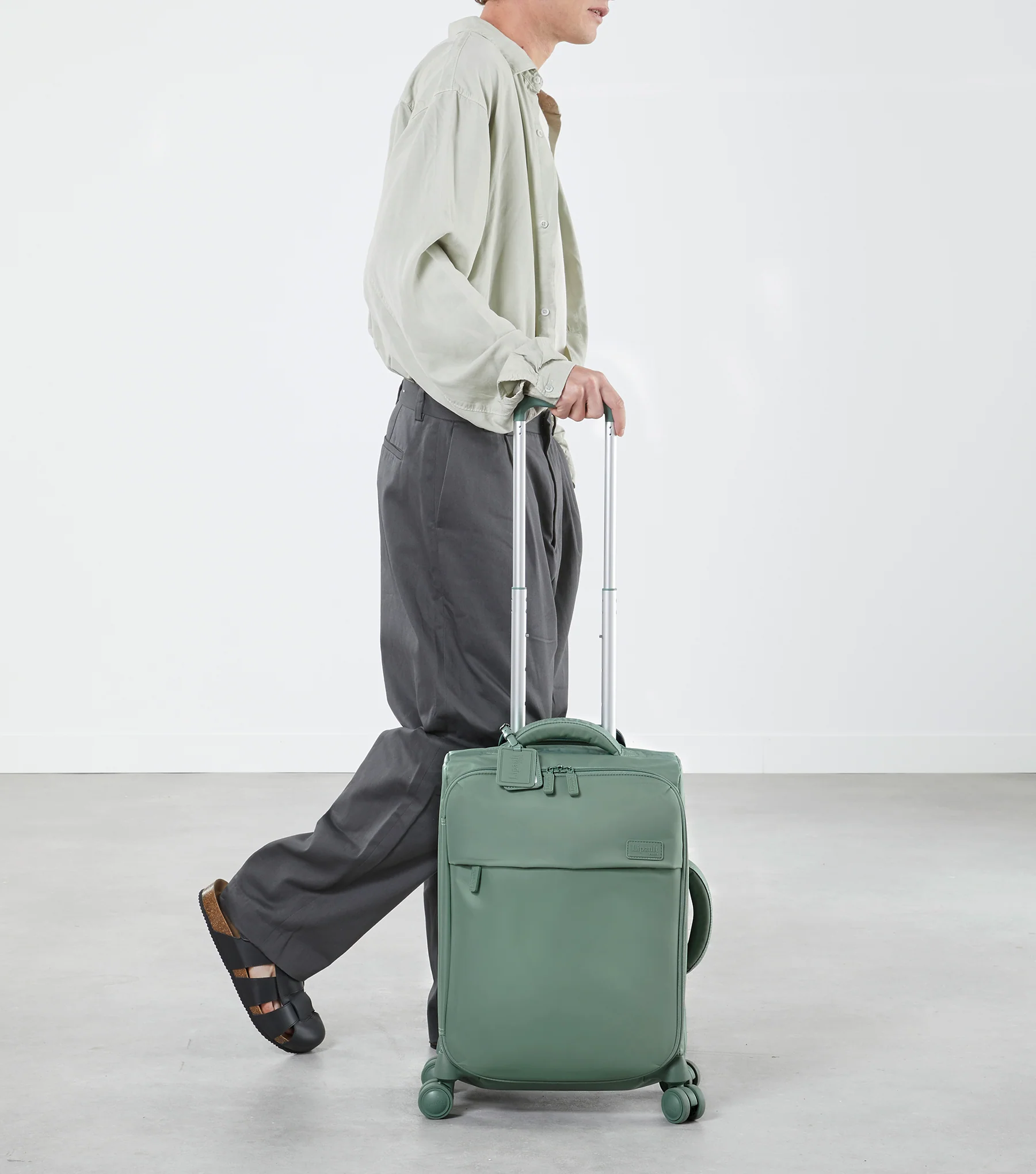LIPAULT Maleta de Cabina PLUME Dry sage - Image 7