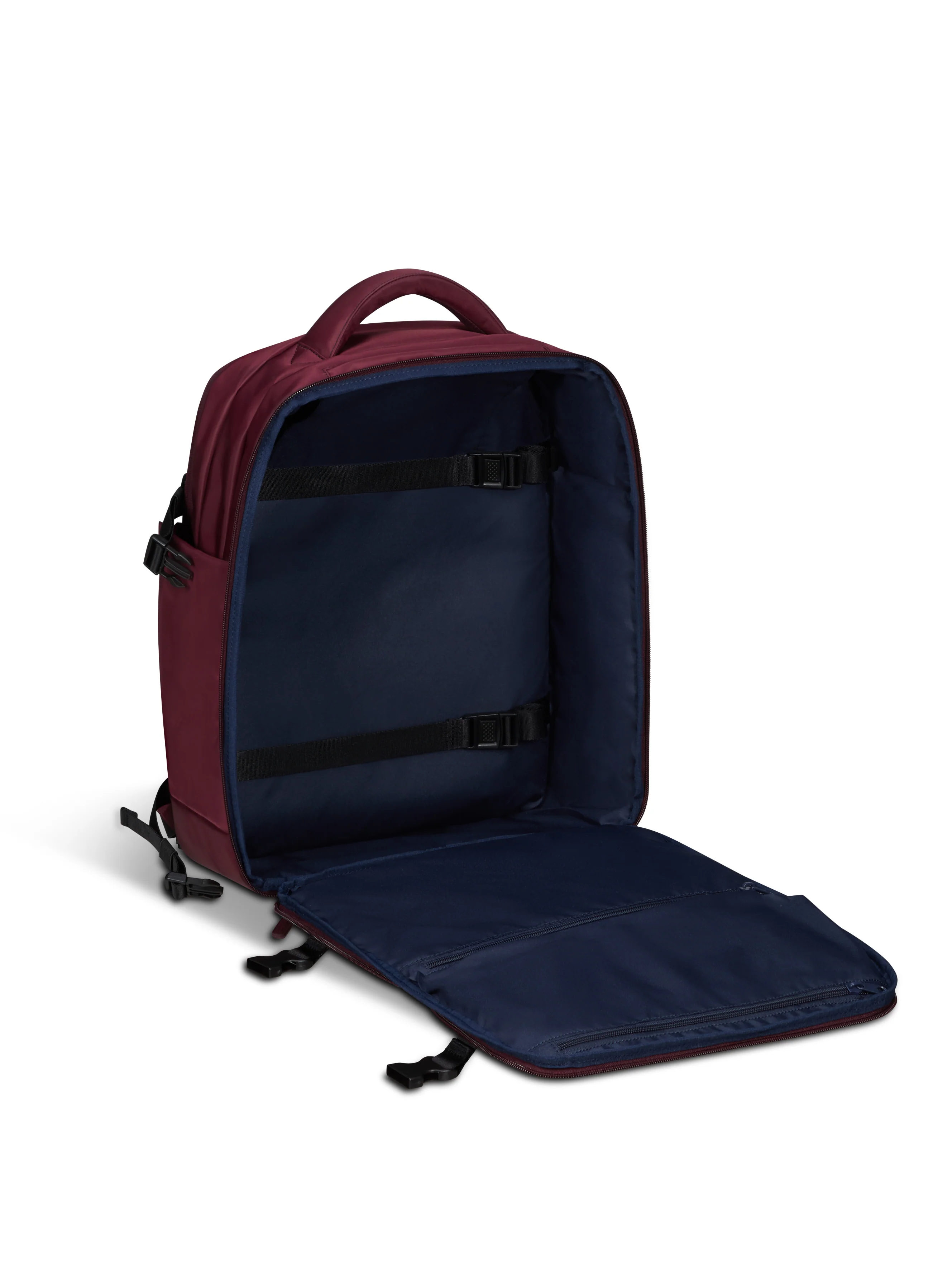 LIPAULT mochila de viaje 17" CITY PLUME Bordeaux - Image 5