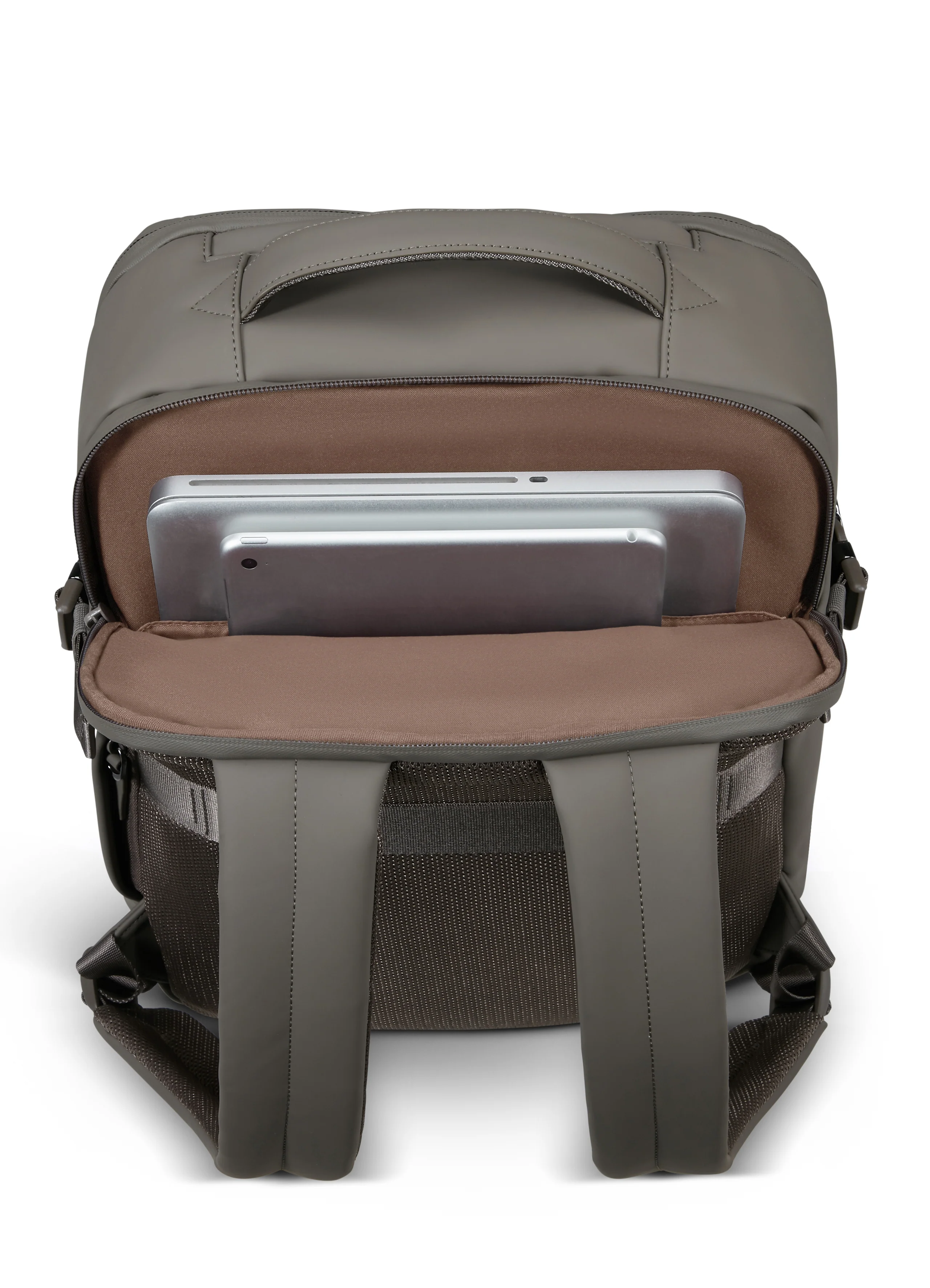 LIPAULT mochila pro 16" LOST IN BERLIN Ash stone - Image 4
