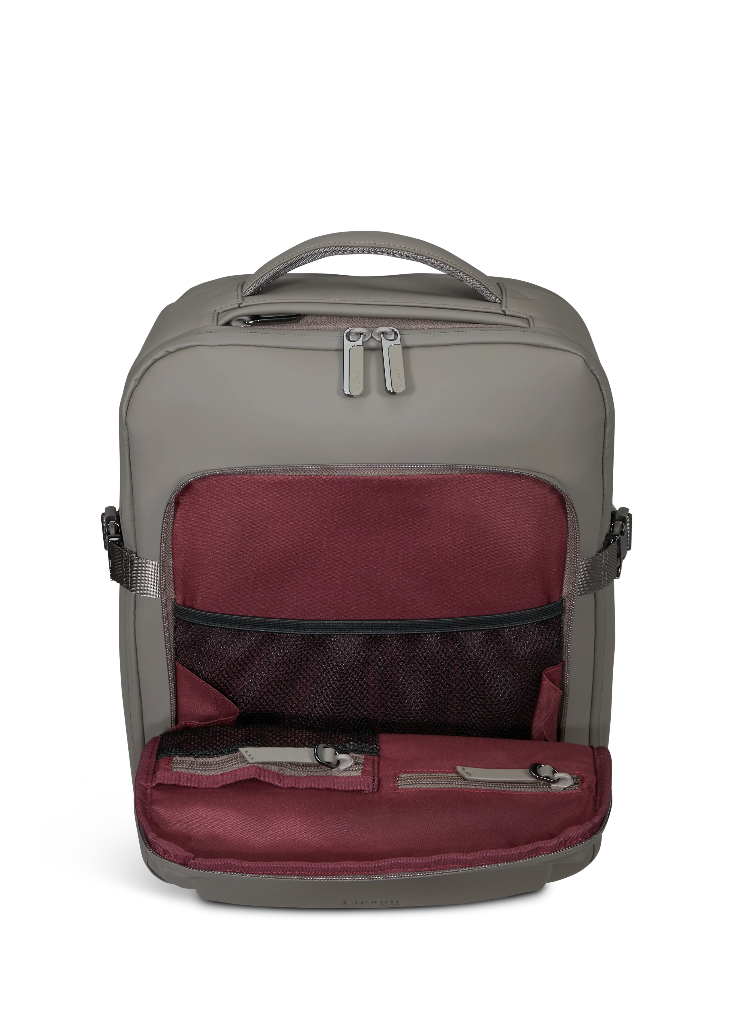 LIPAULT mochila pro 16" LOST IN BERLIN Ash stone - Image 7