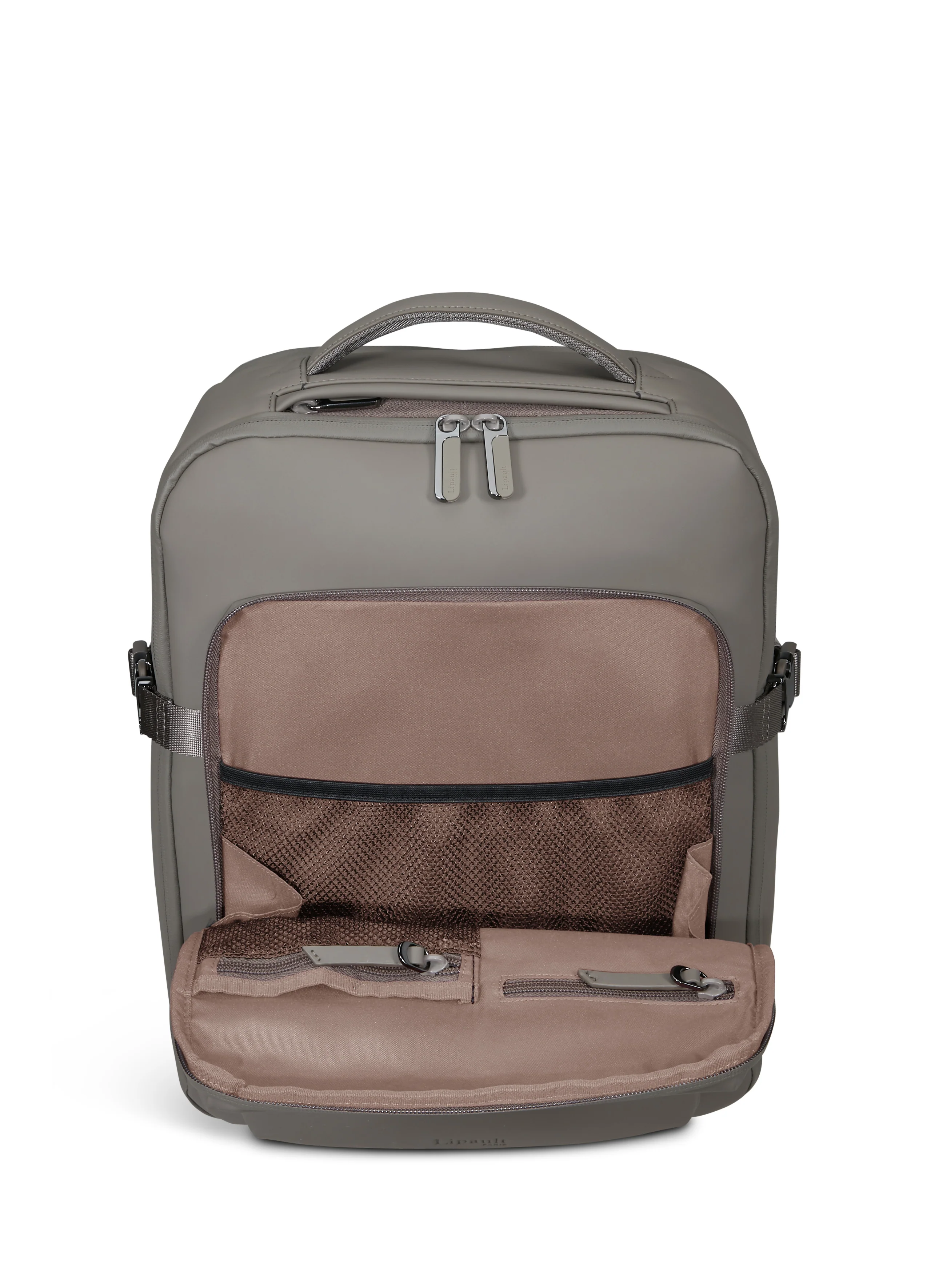 LIPAULT mochila pro 16" LOST IN BERLIN Ash stone - Image 8