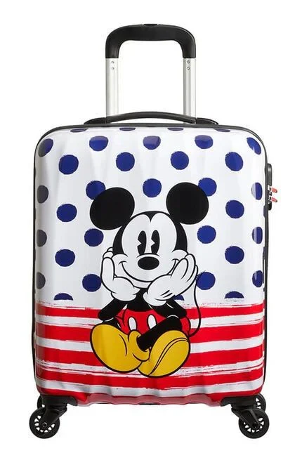 MALETA CABINA 55CM MICKEY  BLUE DOTS DISNEY LEGENDS DE AMERICAN TOURISTER - Image 5