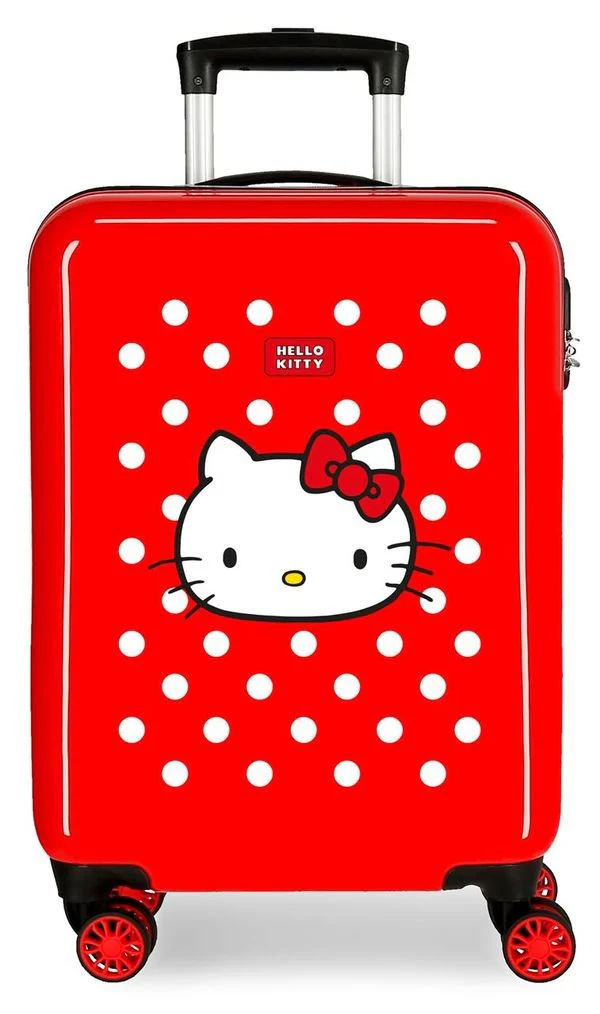 MALETA CABINA CASTLLE OF HELLO KITTY ROJO - Image 9