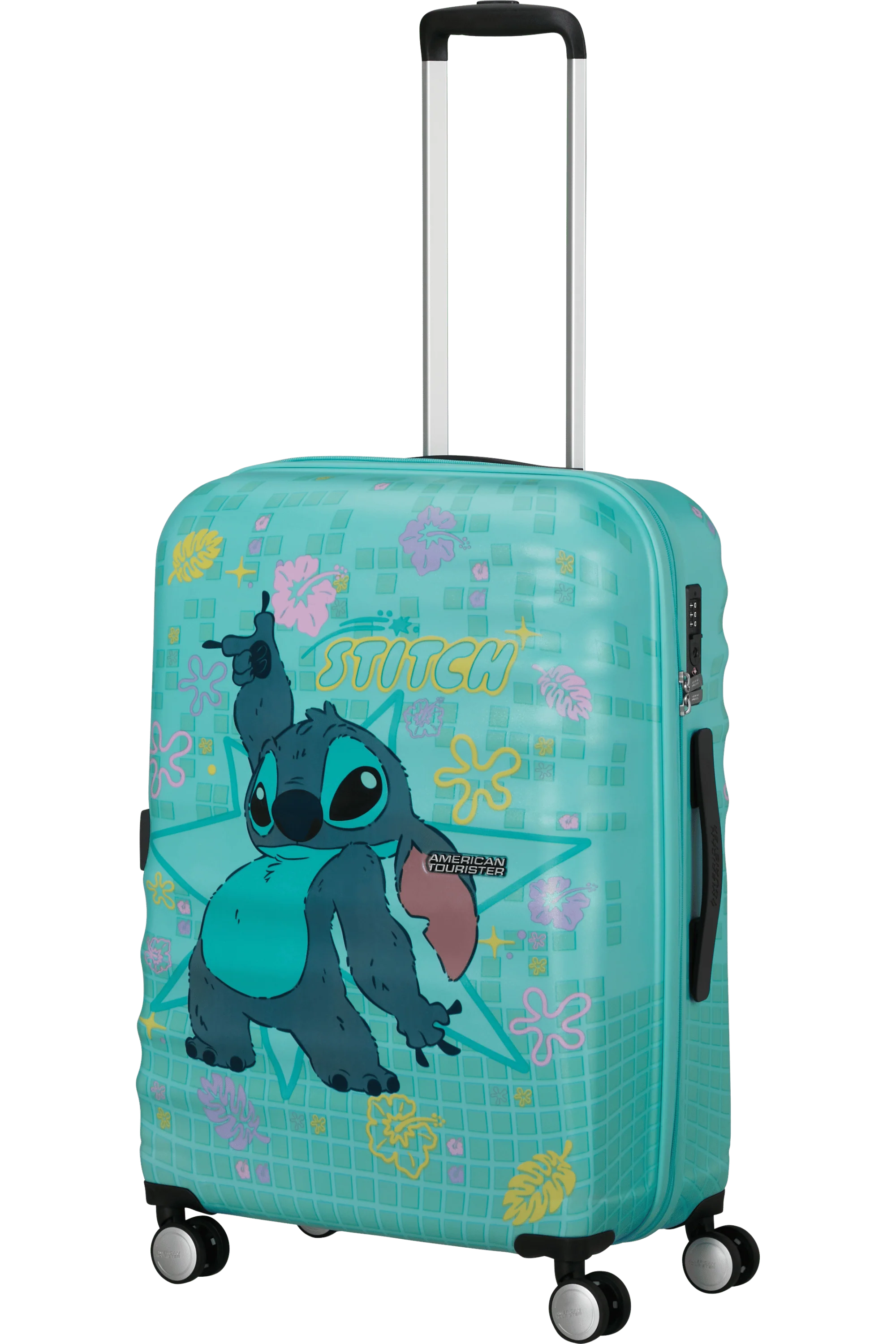 Maleta mediana 67cm Disney STITCH FLOWER de WAVEBREAKER - Image 6