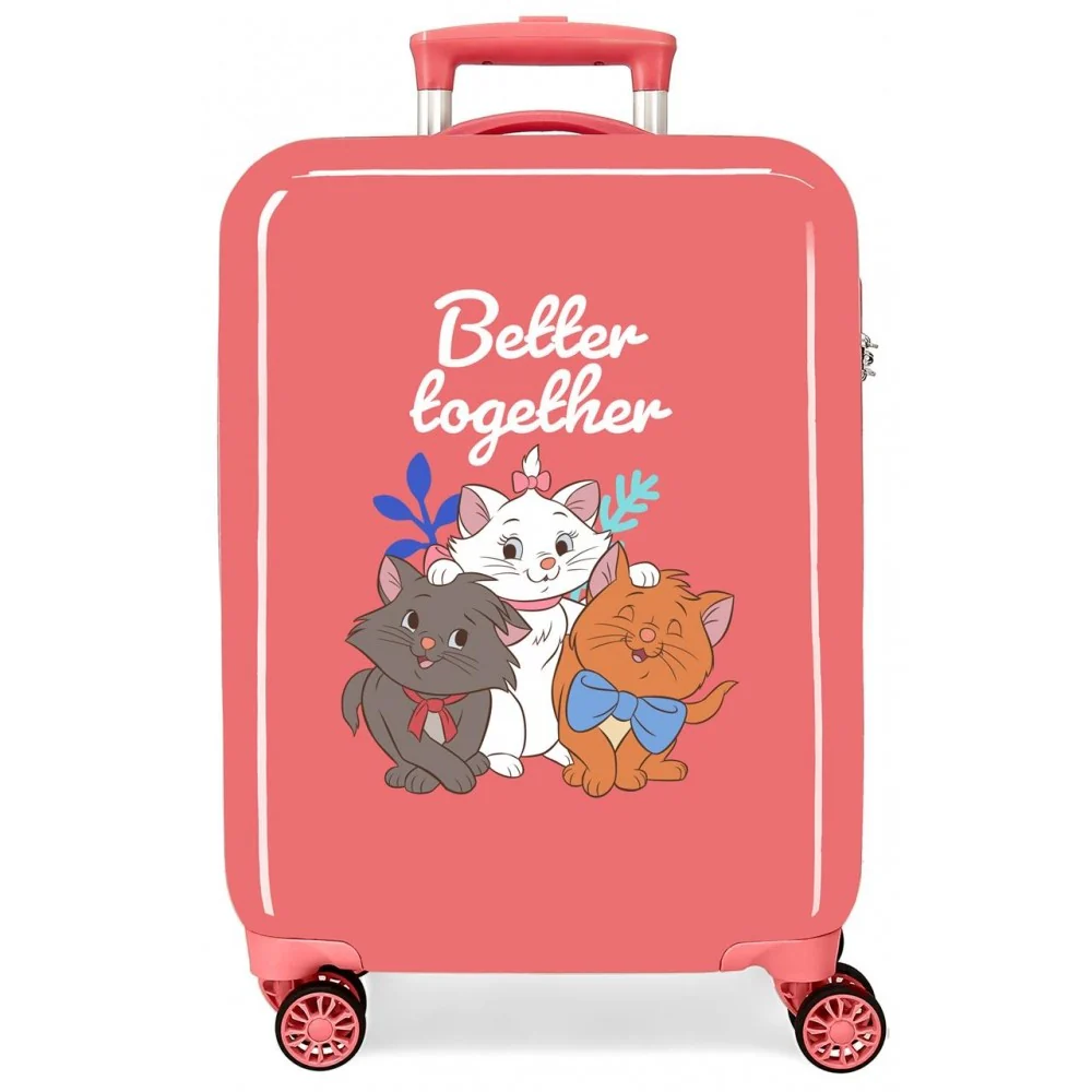 Maleta de cabina ARISTOCATS BETTER TOGETHER CORAL 55cm - Image 2