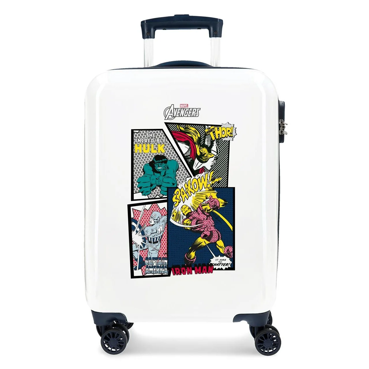 Maleta de cabina CAPITAN AMÉRICA Sky Avengers rígida 55cm - Image 11