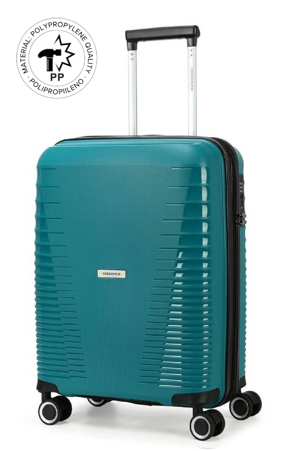MALETA DE CABINA EXTENSIBLE MANILA DE POLIPROPILENO - 55CM GREENWICH - Image 11