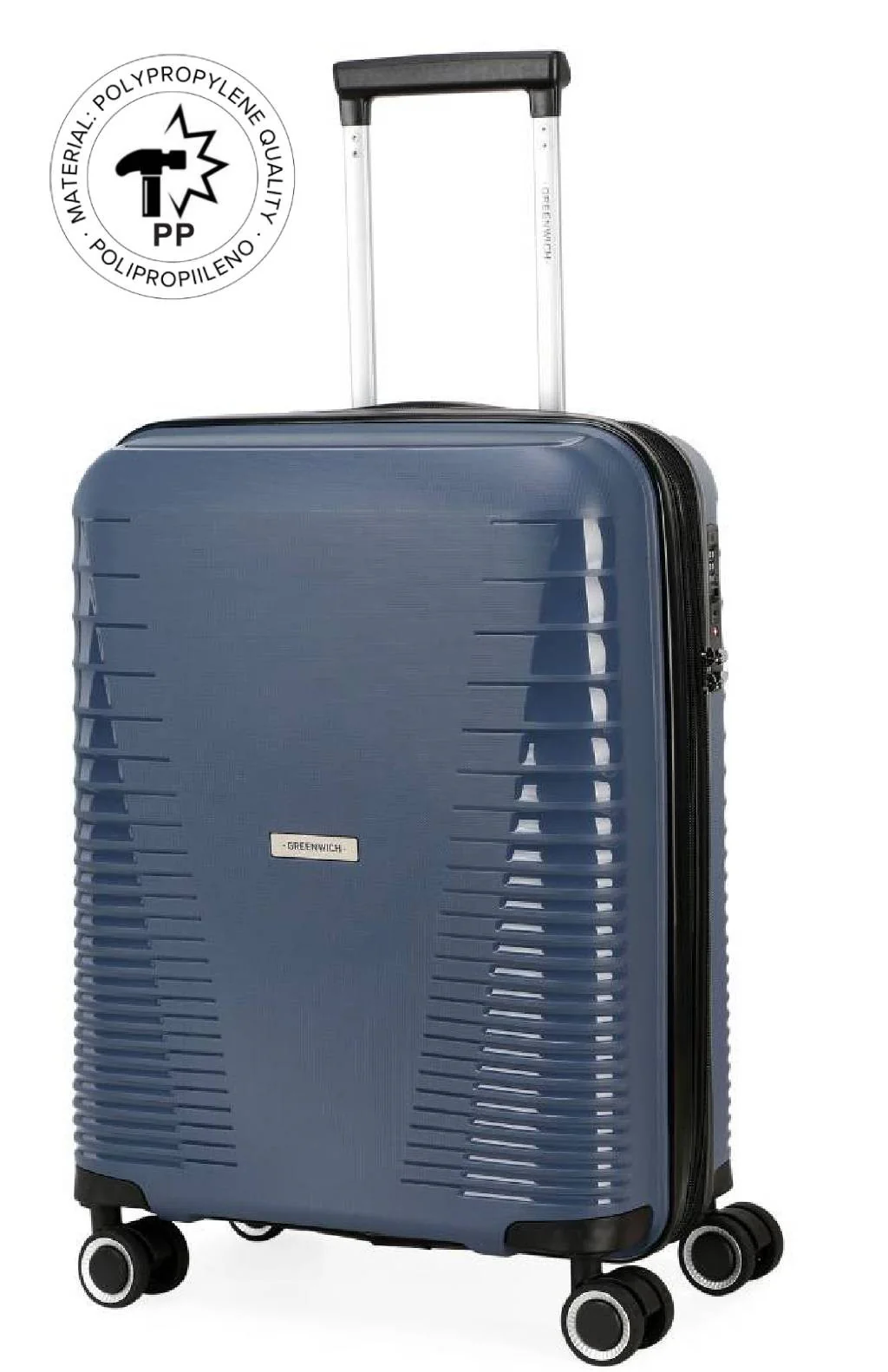 MALETA DE CABINA EXTENSIBLE MANILA DE POLIPROPILENO - 55CM GREENWICH - Image 18